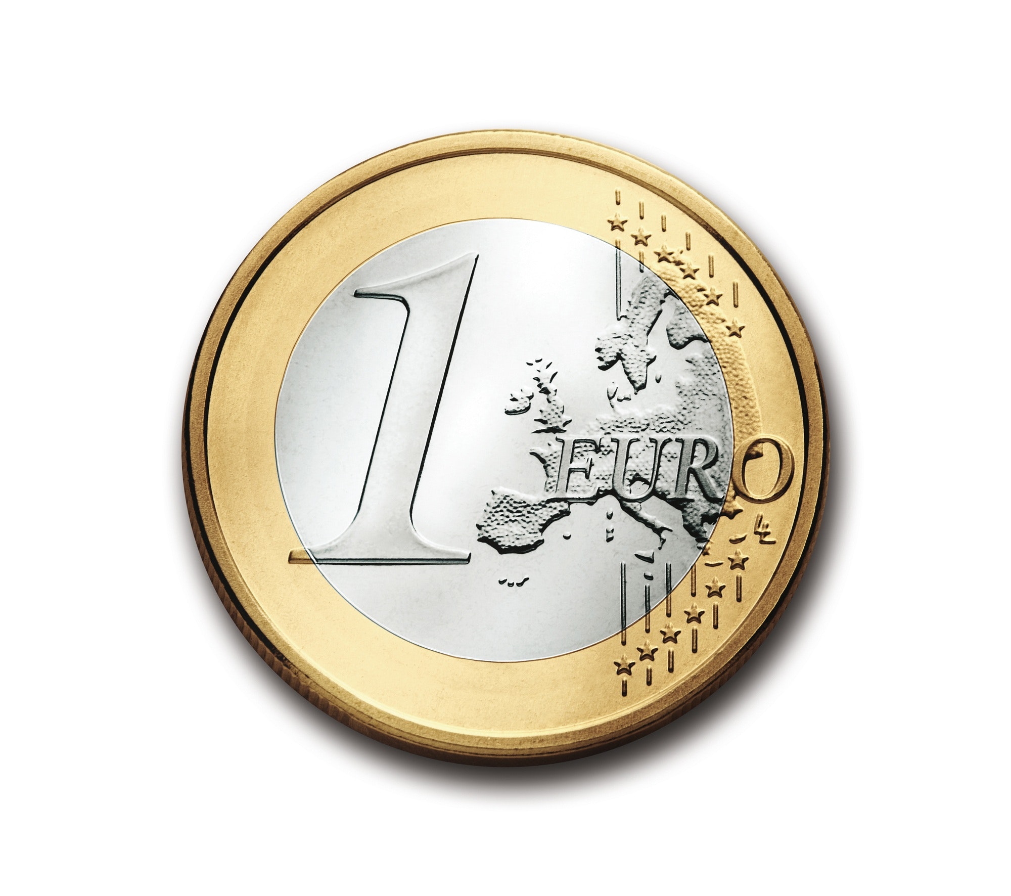 1 euro coin photo