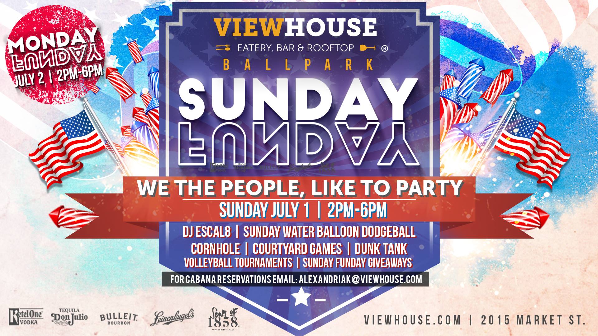 Fourth Of July Sunday Funday @ ViewHouse Ballpark, Denver [1 July]