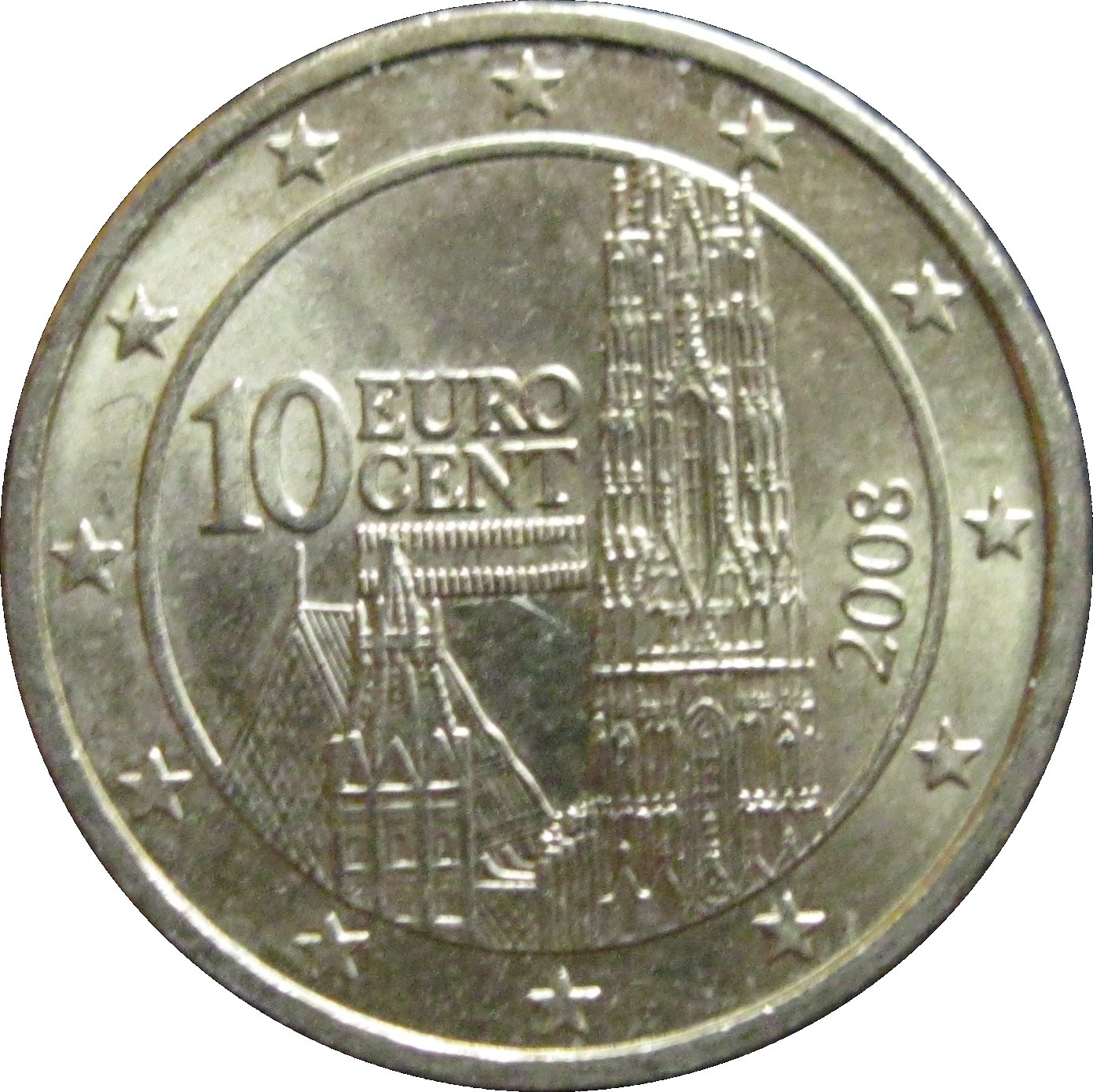 10 Euro Cent (2nd map) - Austria – Numista