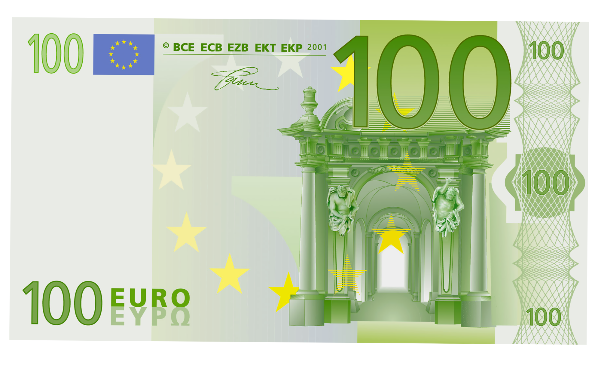100 Euro PNG Clipart | Gallery Yopriceville - High-Quality Images ...