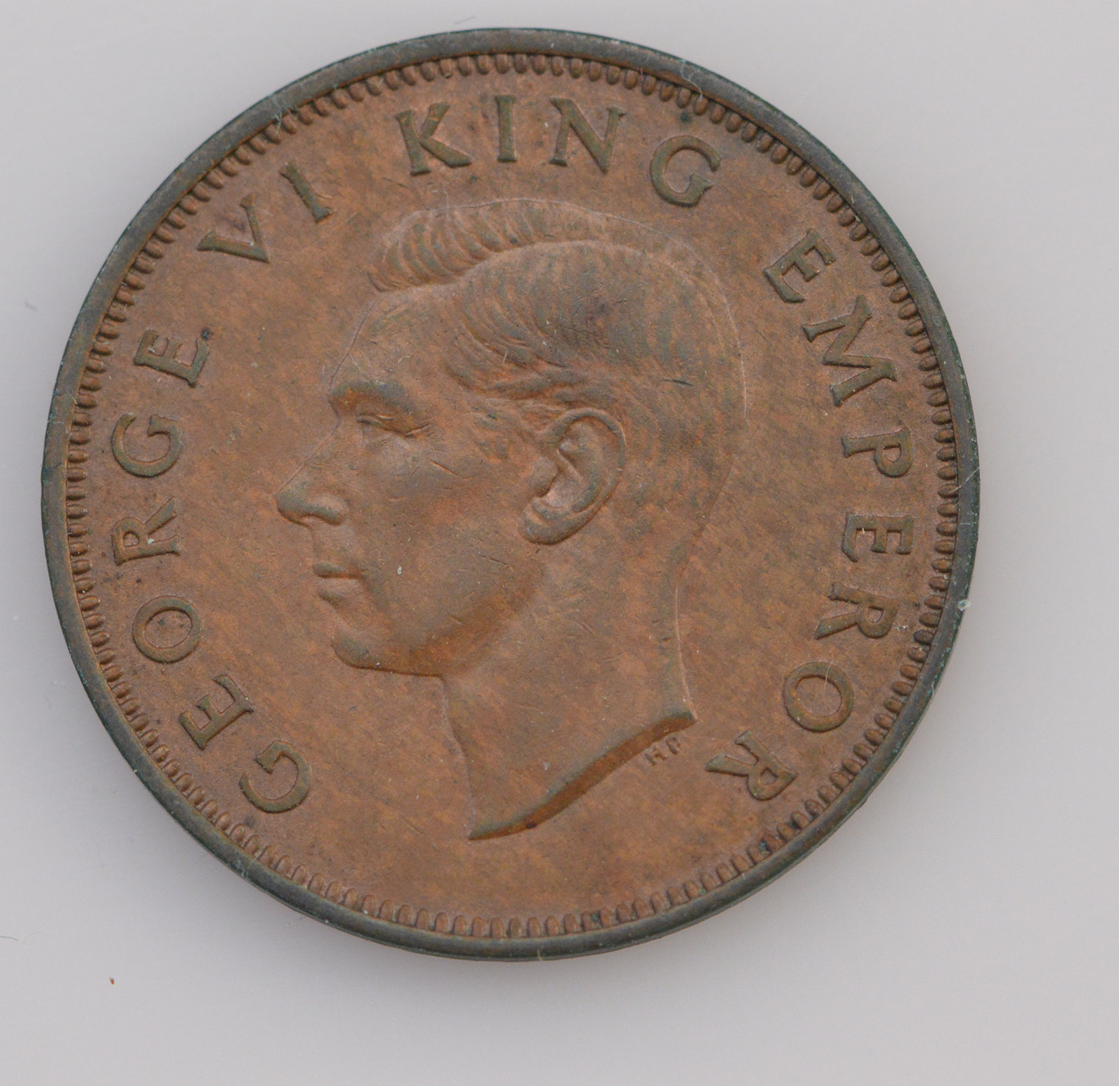 1941 New Zealand Half Penny King George VI | Property Room