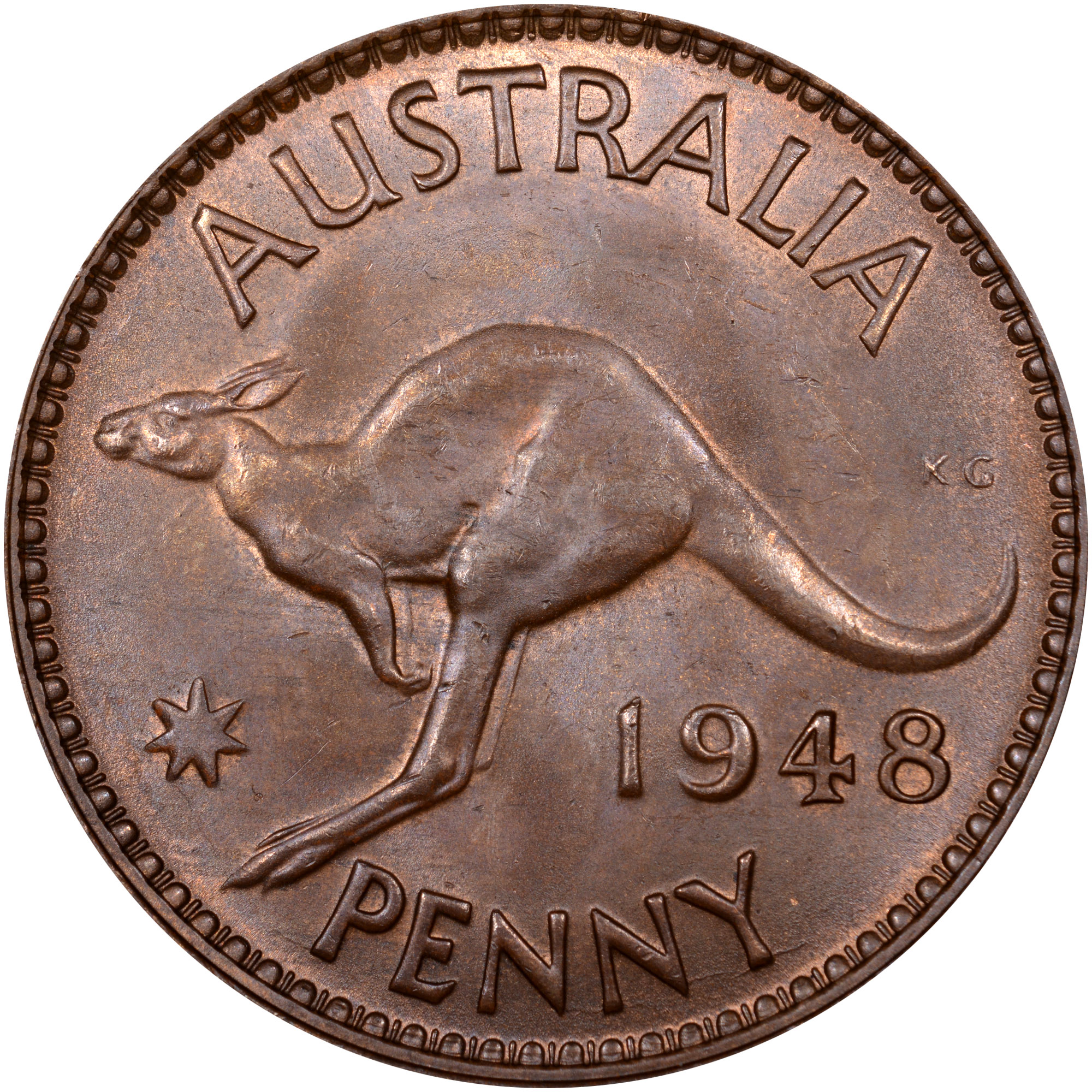 Australia Penny KM 36 Prices & Values | NGC