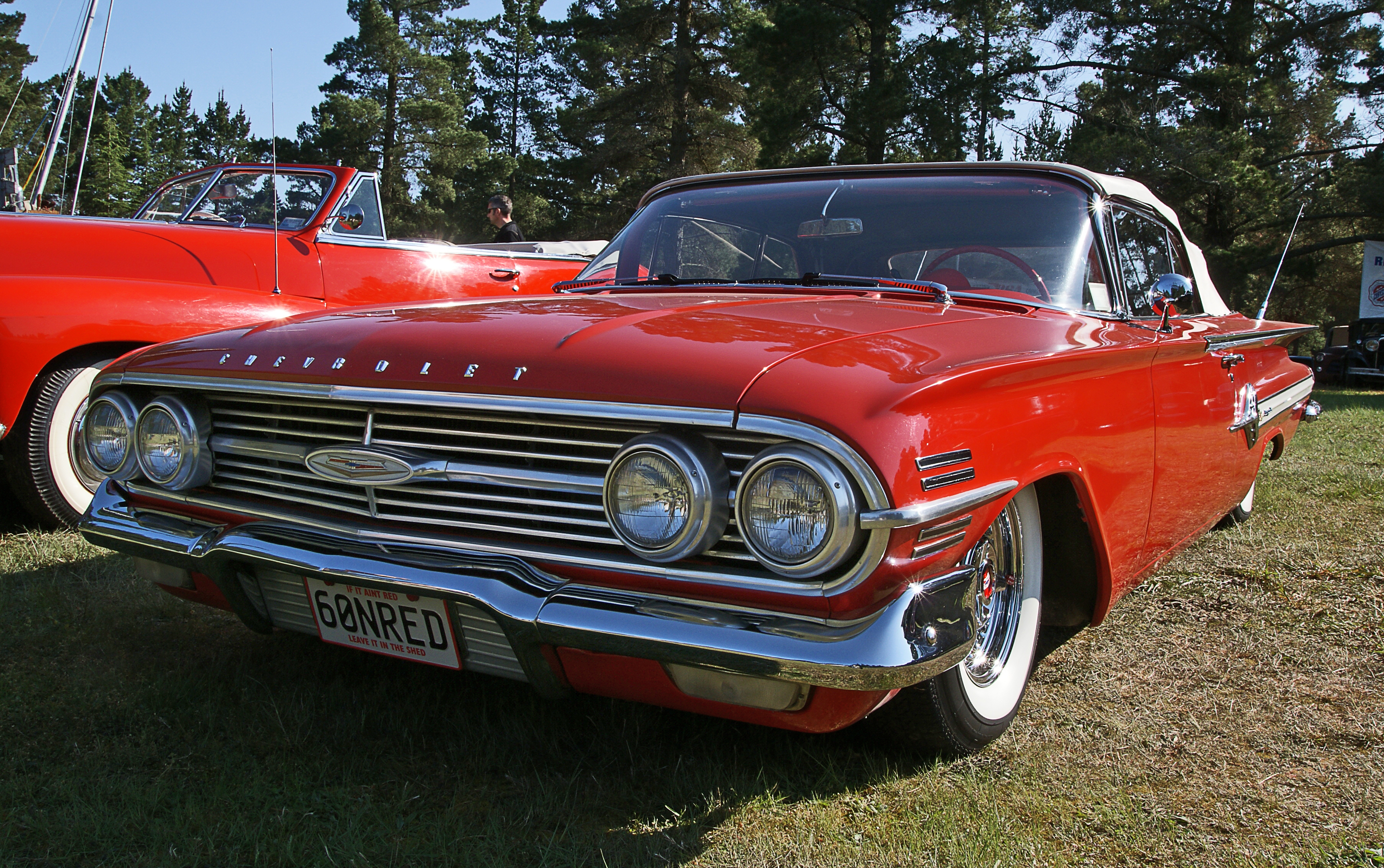 1960 Chevrolet Impala, Car, Free photos, Geo-Tagged, Lines, HQ Photo