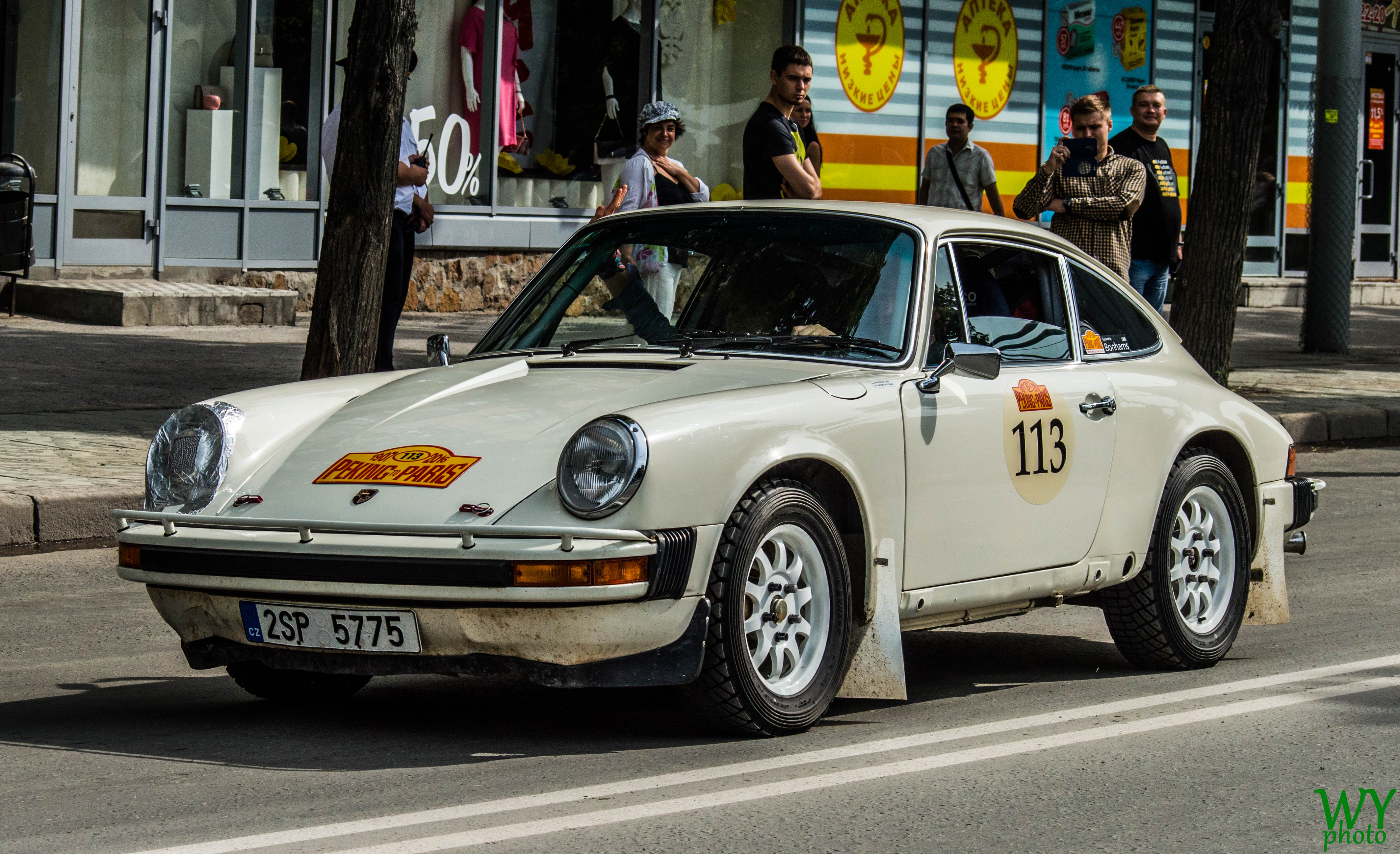 1974 Porsche 911 - Jan Hradecky & Dana Hradecka, Auto racing, Car, Outdoor, Peking2Paris2016, HQ Photo