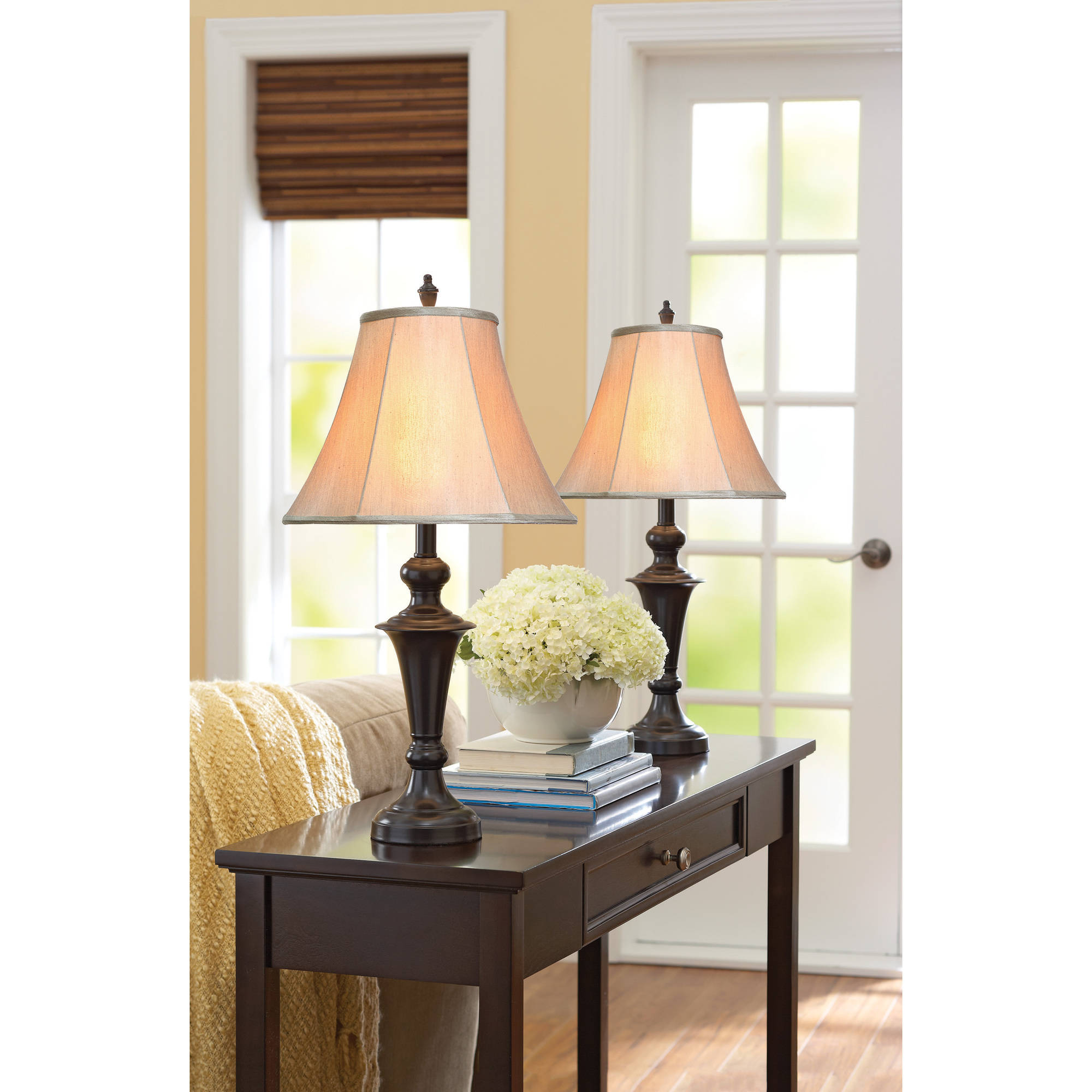 Better Homes and Gardens Table Lamps, Set of 2 - Walmart.com