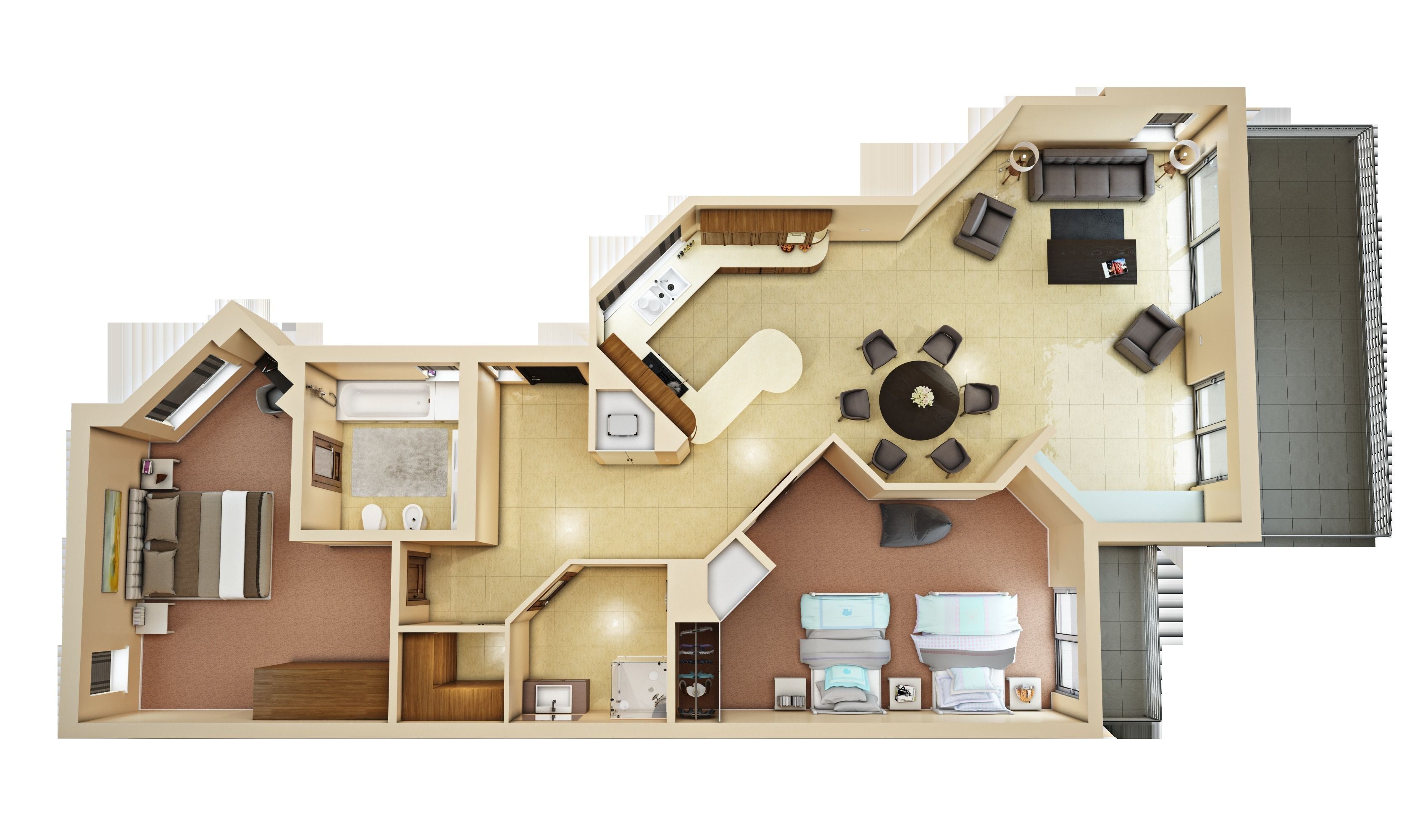 .House Creator 3D - Home Design Software Interior Design Tool Online