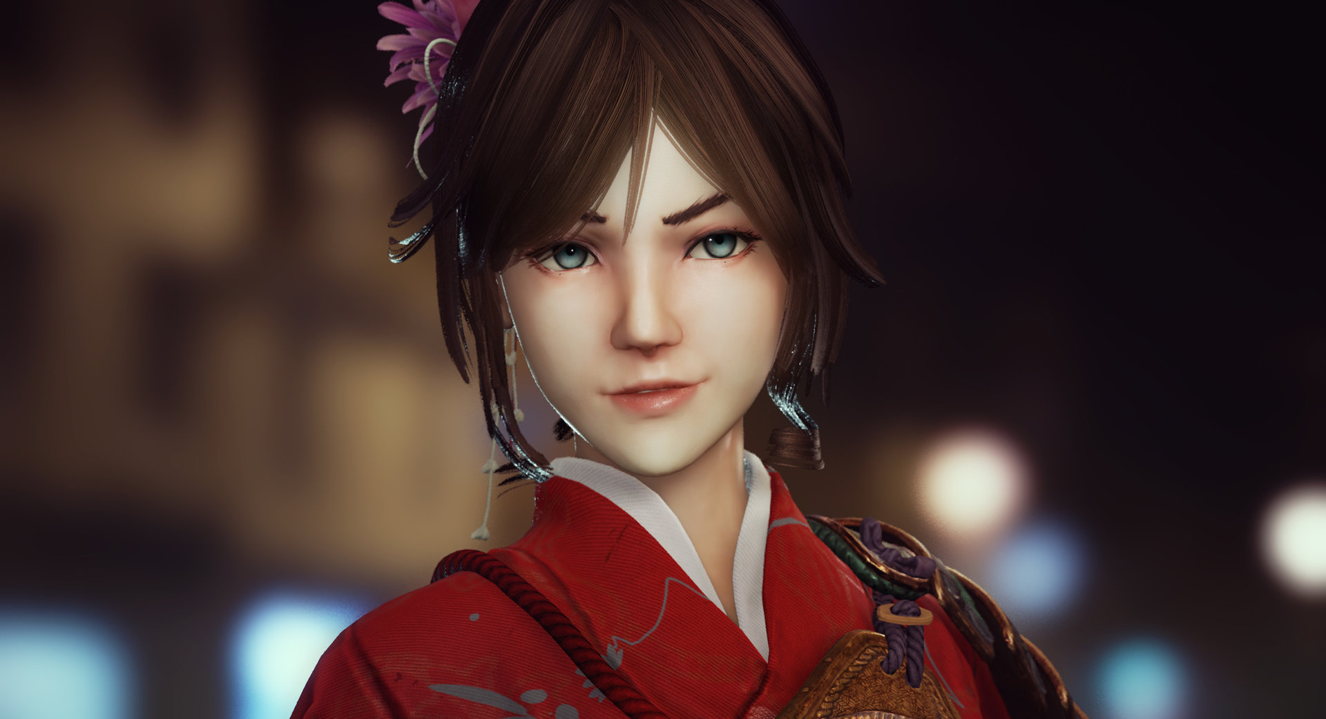 ArtStation - Samurai Girl, Saimon Ma