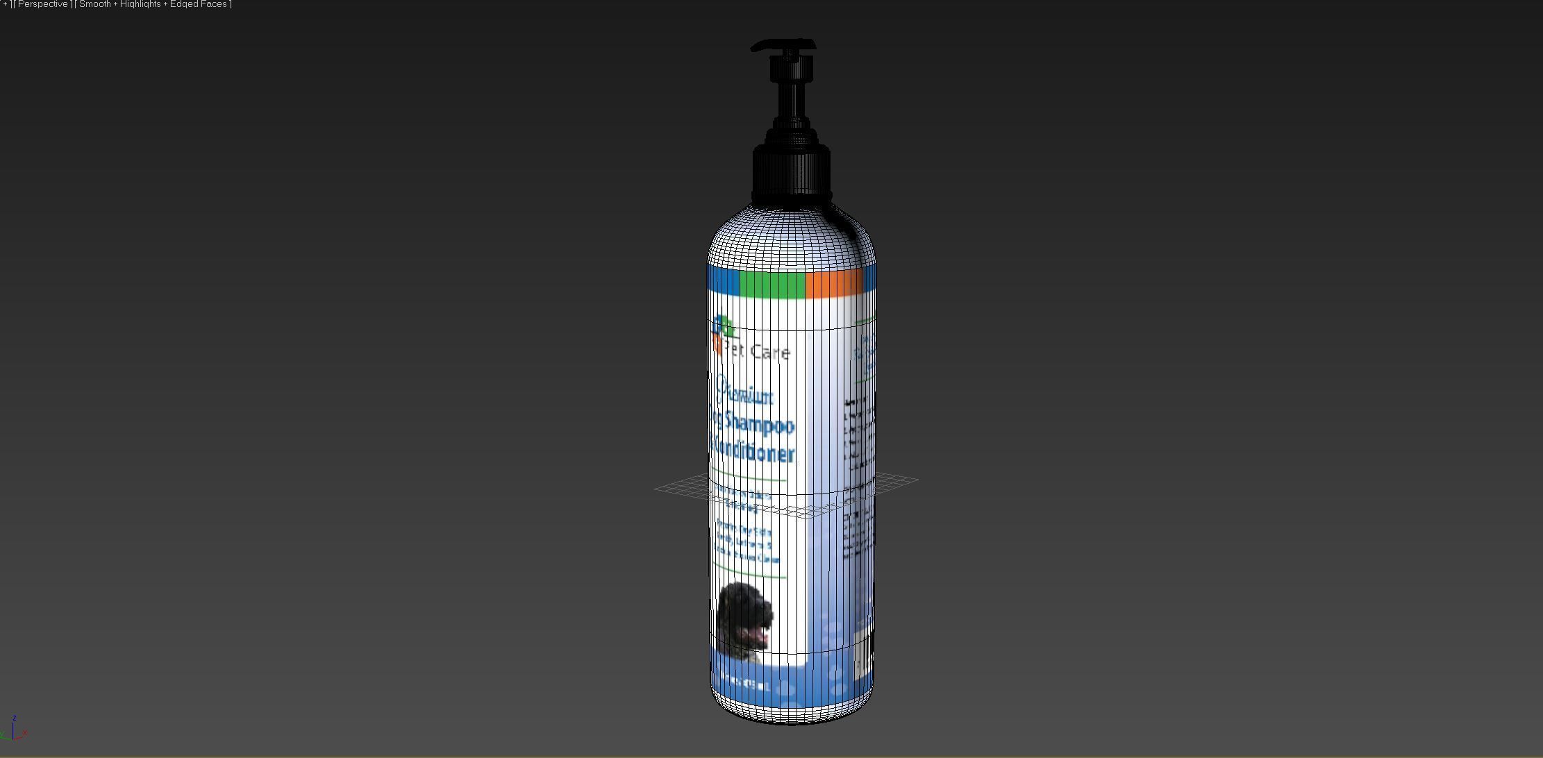 3D asset Shampoo Bottle | CGTrader