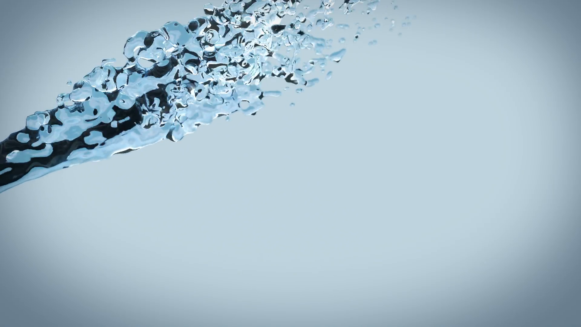 Slow Motion 3d render of Drinking Water splash in midair Motion ...
