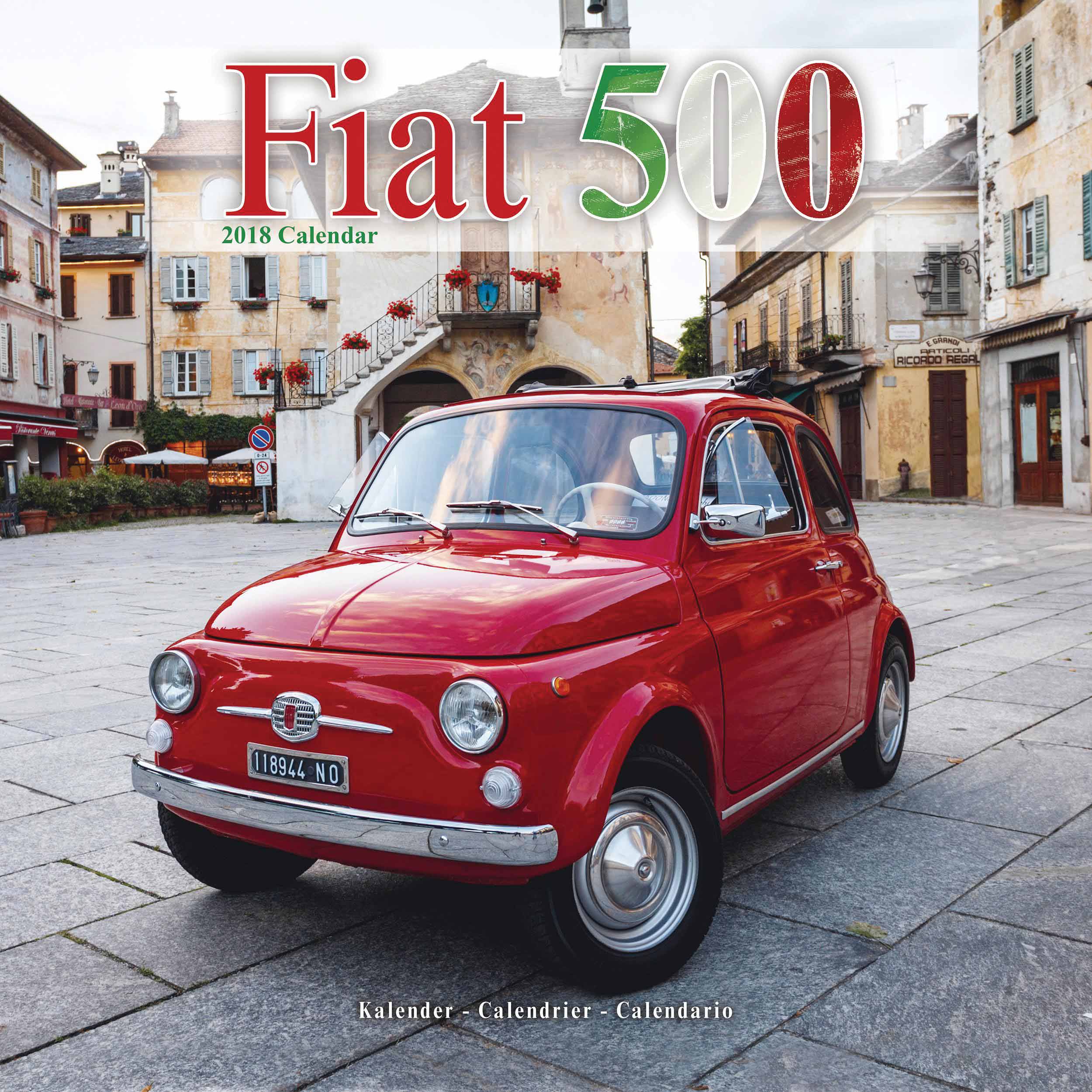 Fiat 500 Calendar 2018 - Calendar Club UK