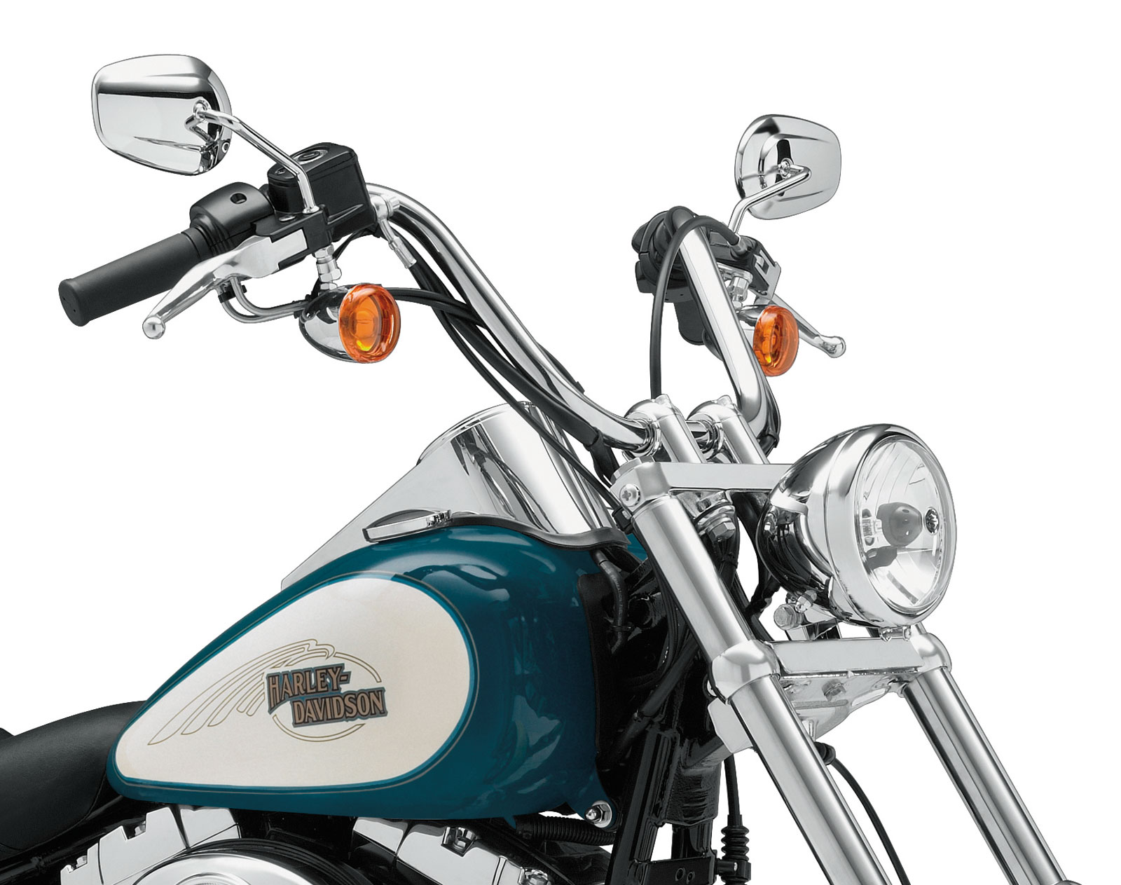 56962-07 Harley-Davidson H-D Original Handlebar for Softail Custom ...
