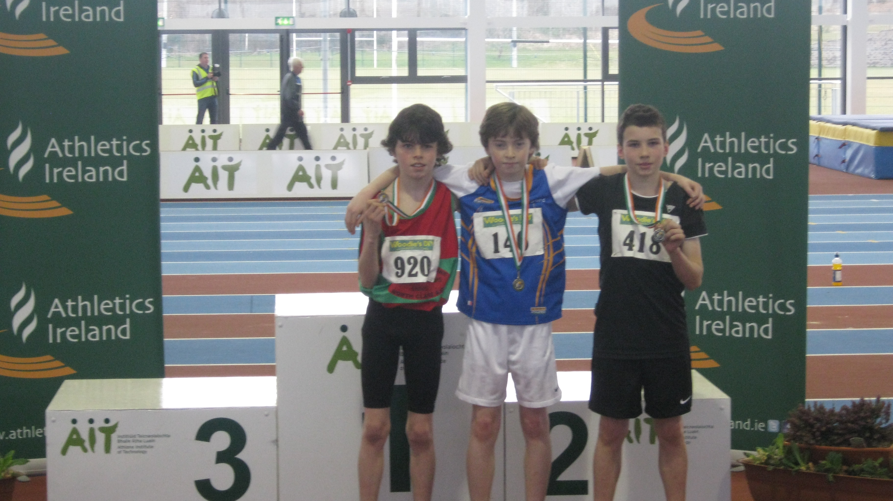 Cian McPhillips National Indoor Gold Medalist Under 12 Boys 600 ...