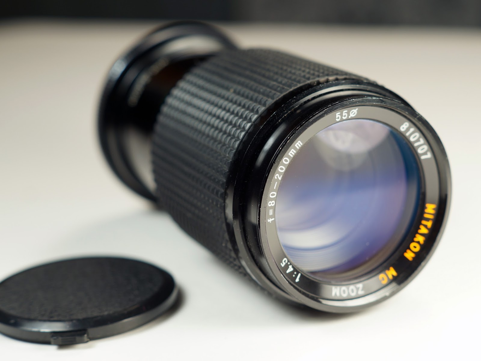 Mitakon MC Zoom Lens 80-200mm f/4.5 Macro for Minolta MD - Made in ...