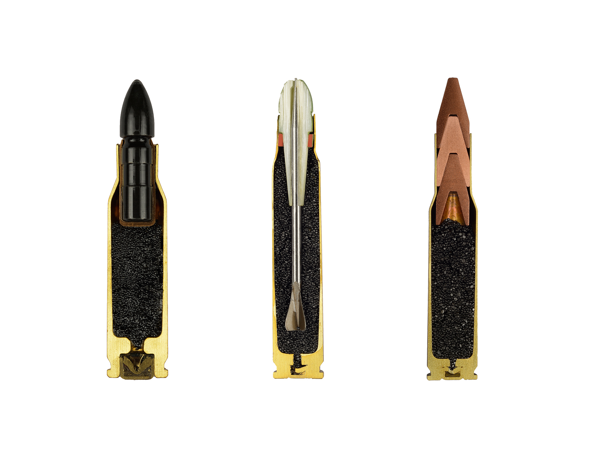 What's Inside Ammo? A Cross-Section of Bullets
