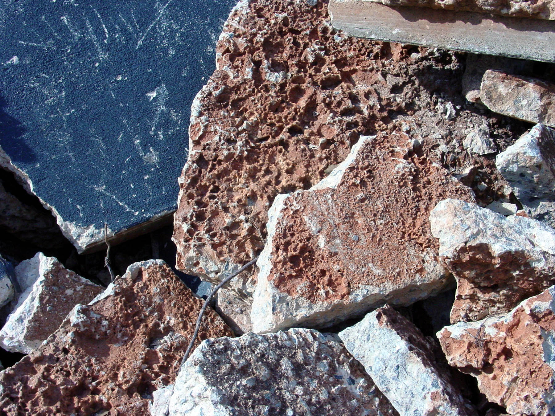 A pile of rocks photo