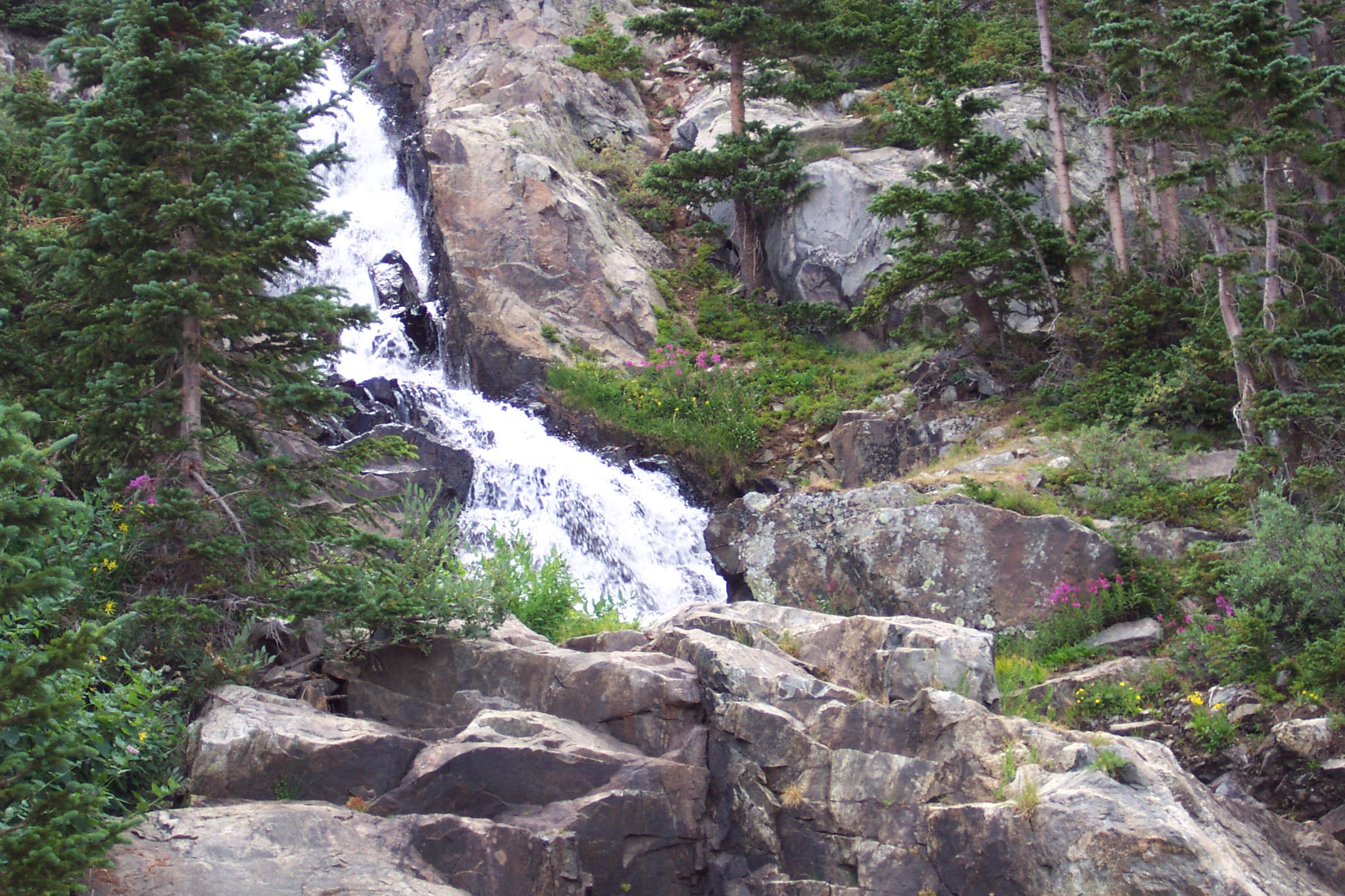 Rocky Mountain Waterfall | weird & cool stuff seen while out & about