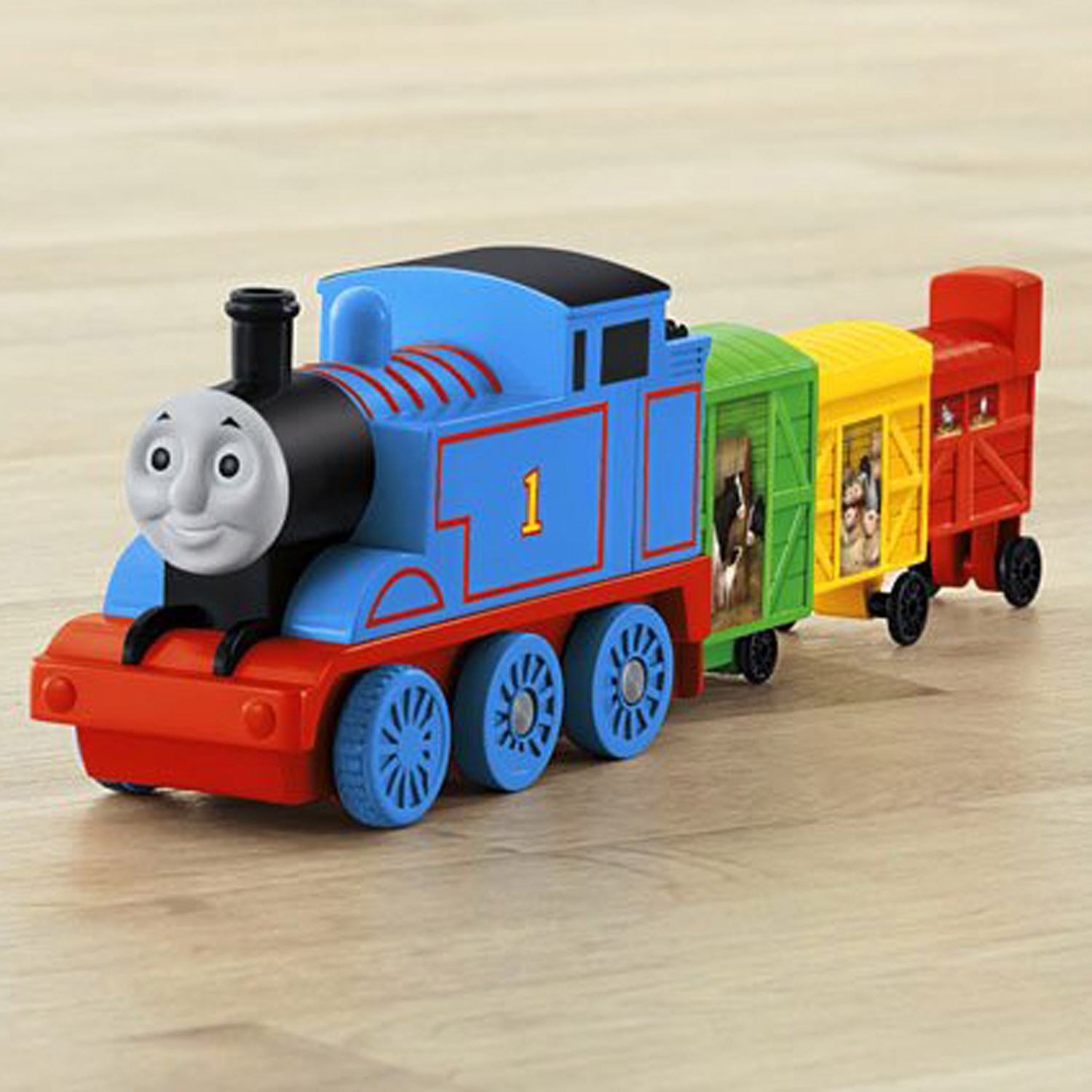 Thomas the Train Toys - Thomas' Stretching Cargo at ToyStop