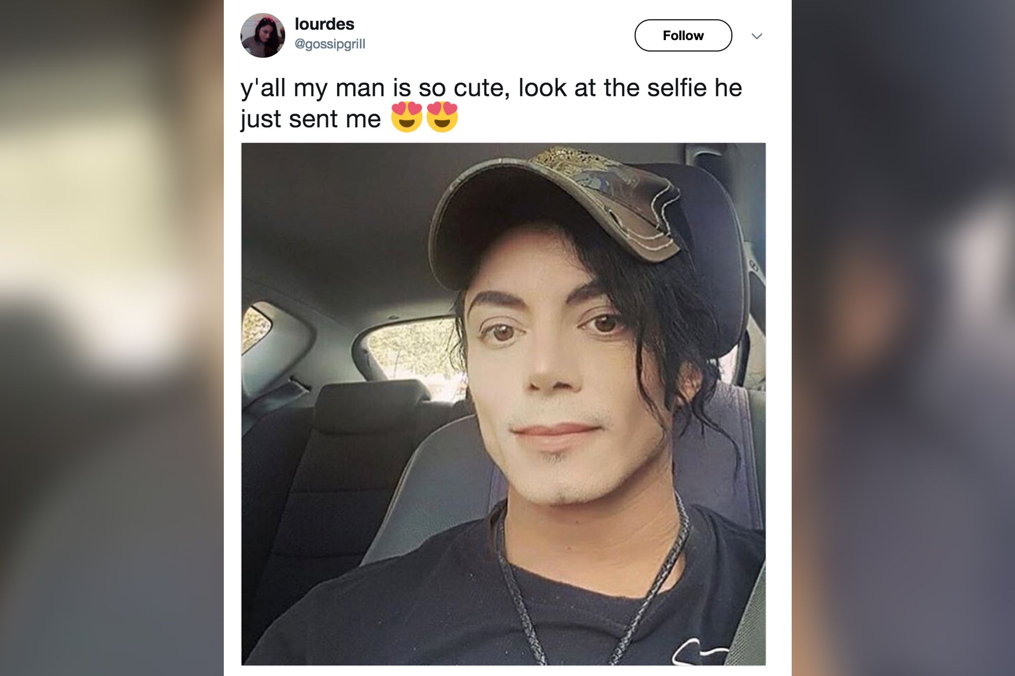 Internet thinks woman's boyfriend is Michael Jackson [Video]