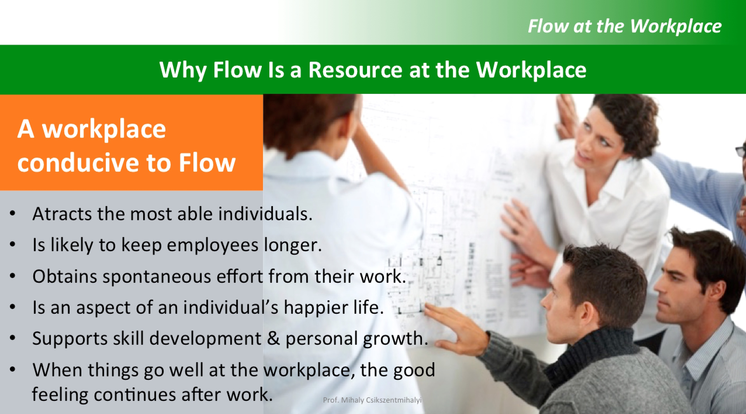 A Workplace Conducive to Flow - Leadership & Flow