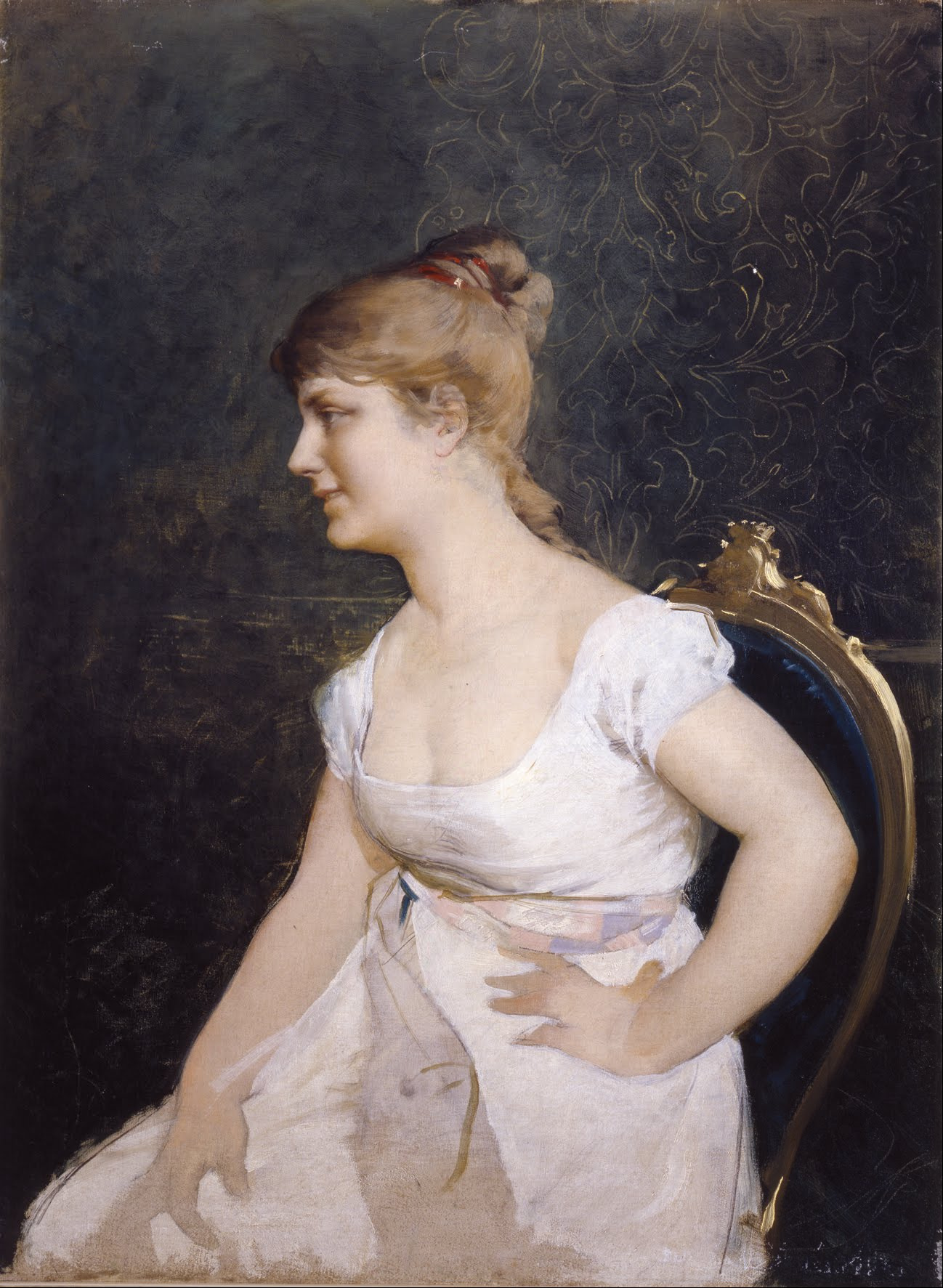File:Amos Cassioli - Portrait of a Young Lady - Google Art Project ...