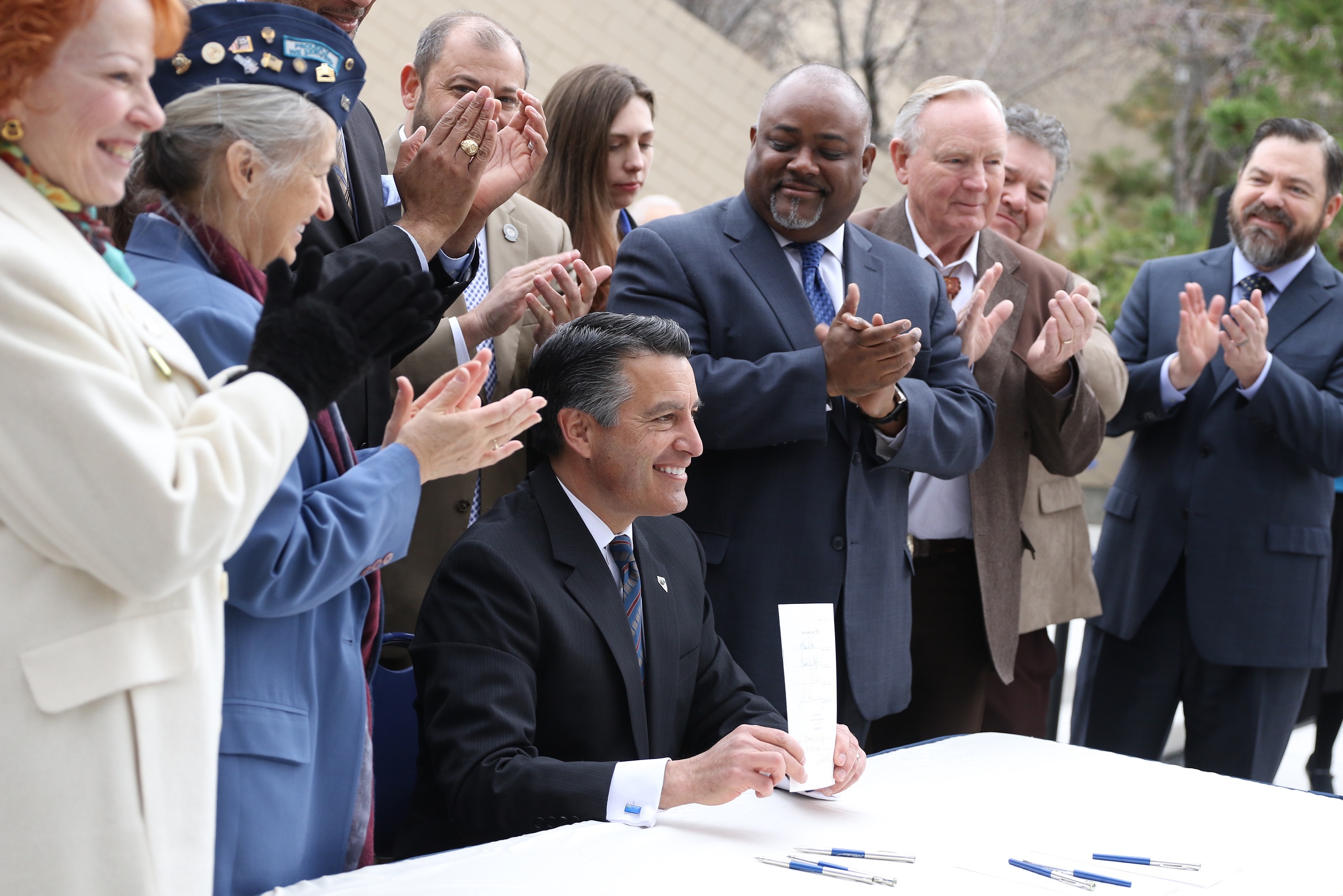 Sandoval Signs First Policy Measures of 79th Regular Session