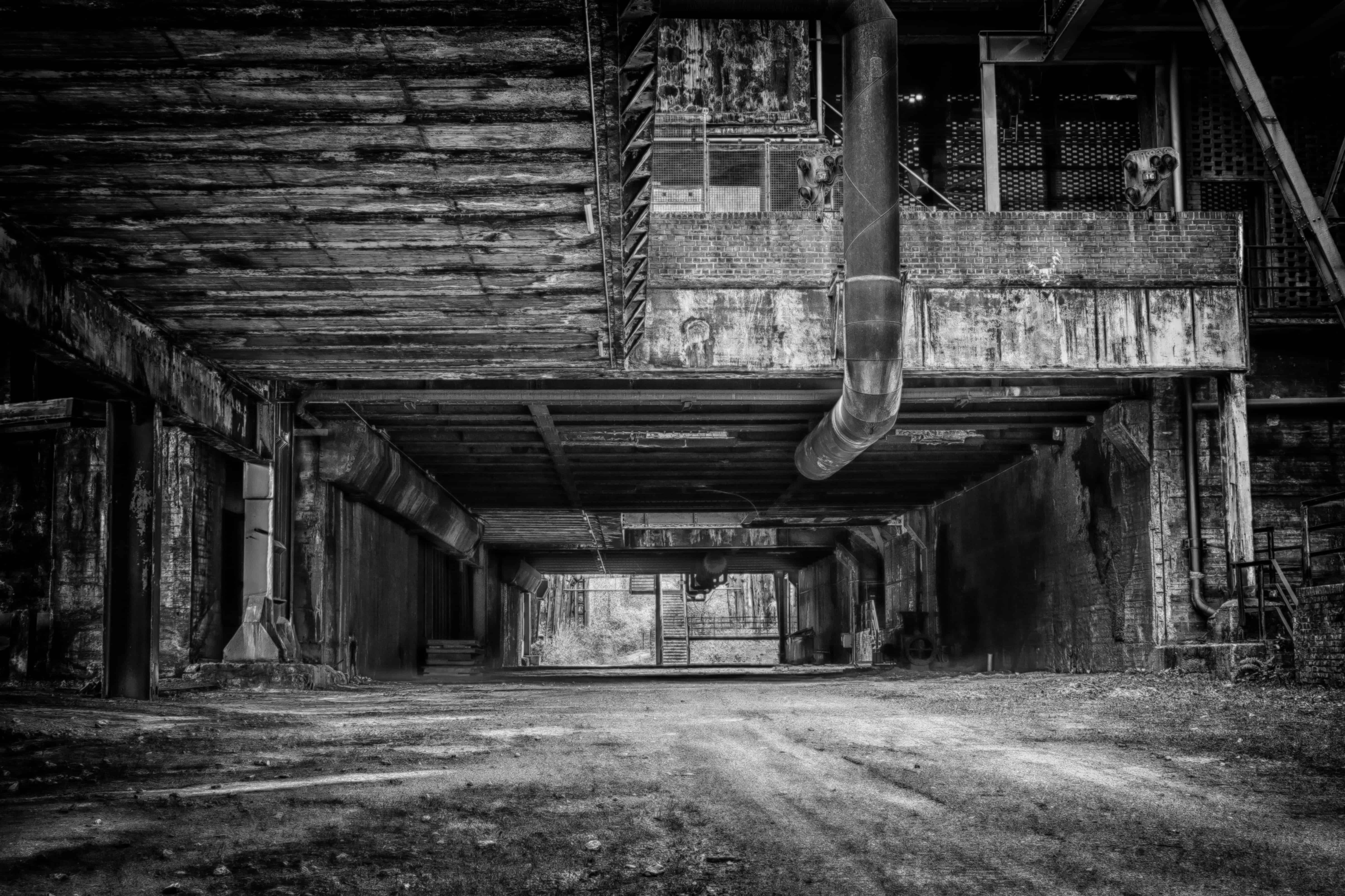 Free picture: abandoned, building, warehouse, concrete, construction ...