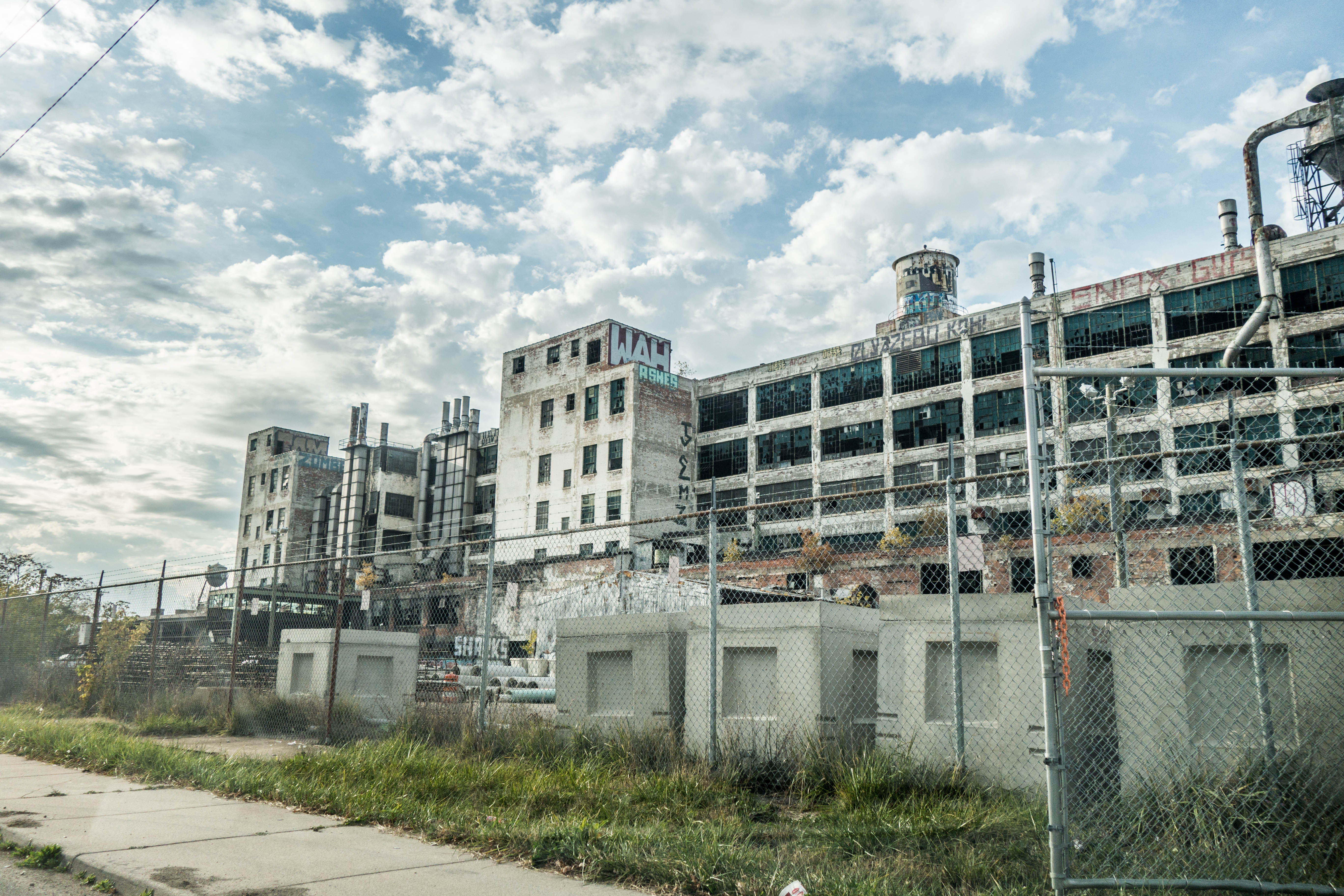 Abandoned Building in Detroit, MI - Free Stock Photo - Easy Download