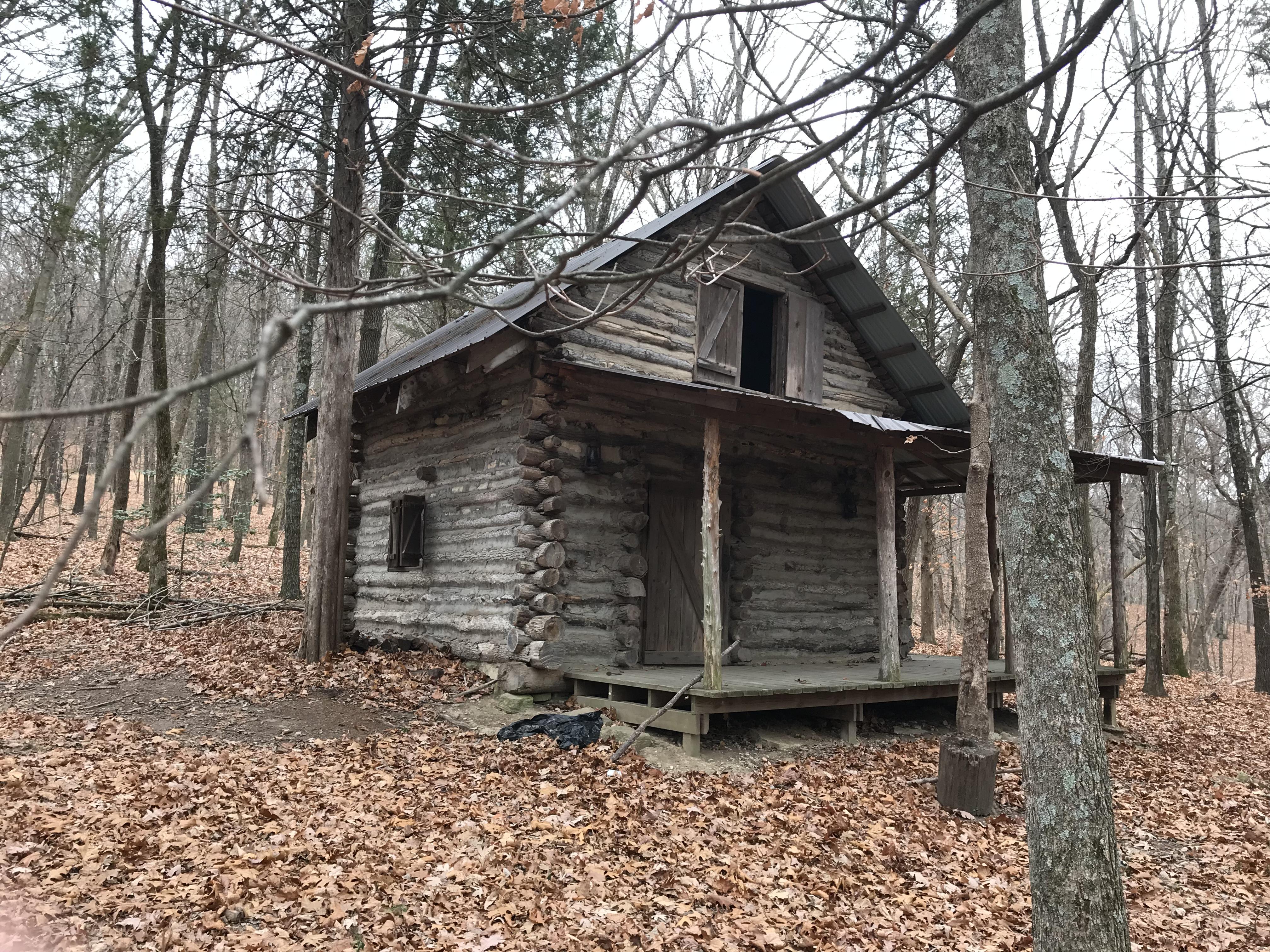 OC][4032x3024] Went hiking and found this abandoned cabin about a ...