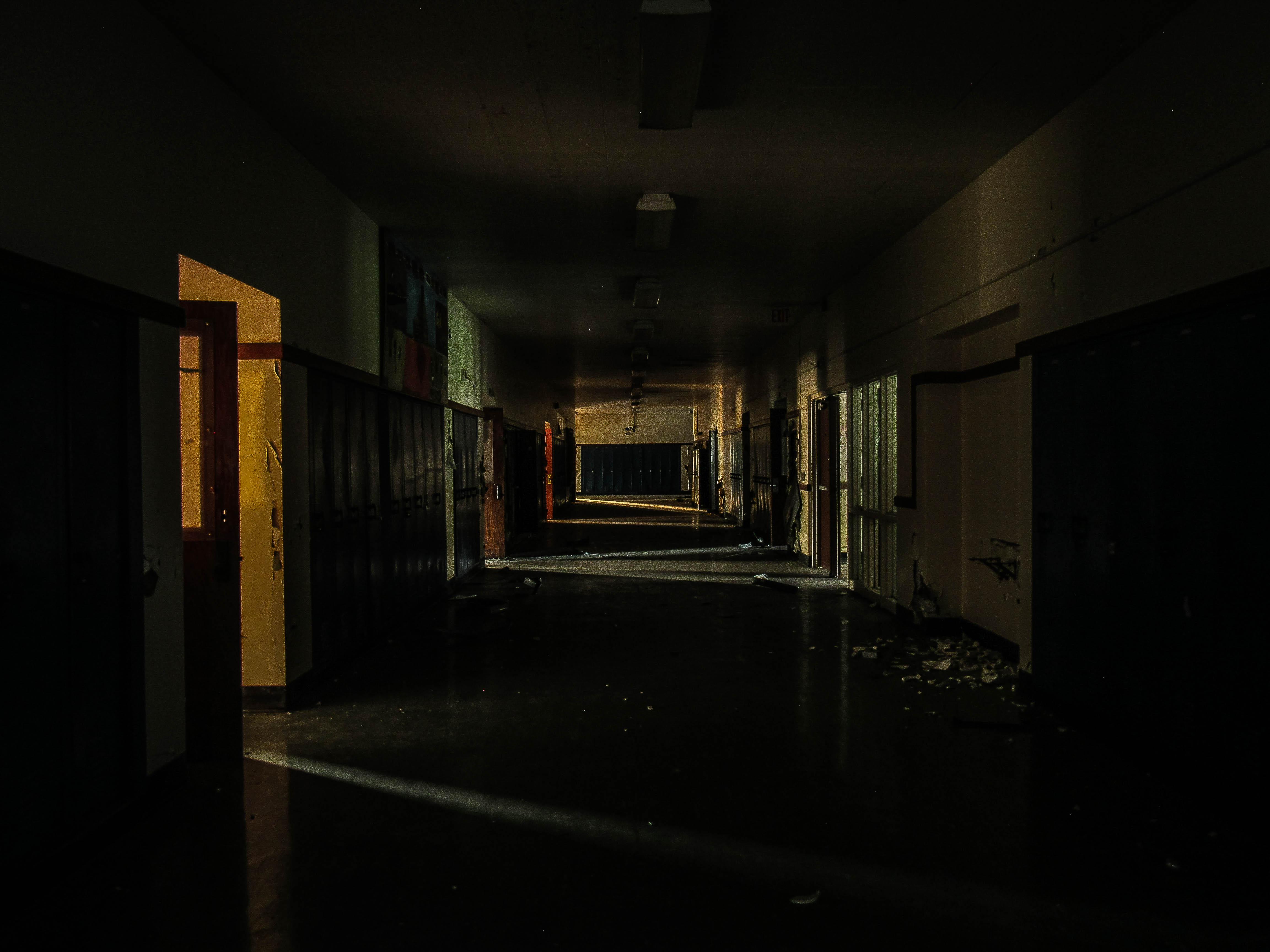 Abandoned School Hallway. Flint, MI | Abandoned | Pinterest | School ...