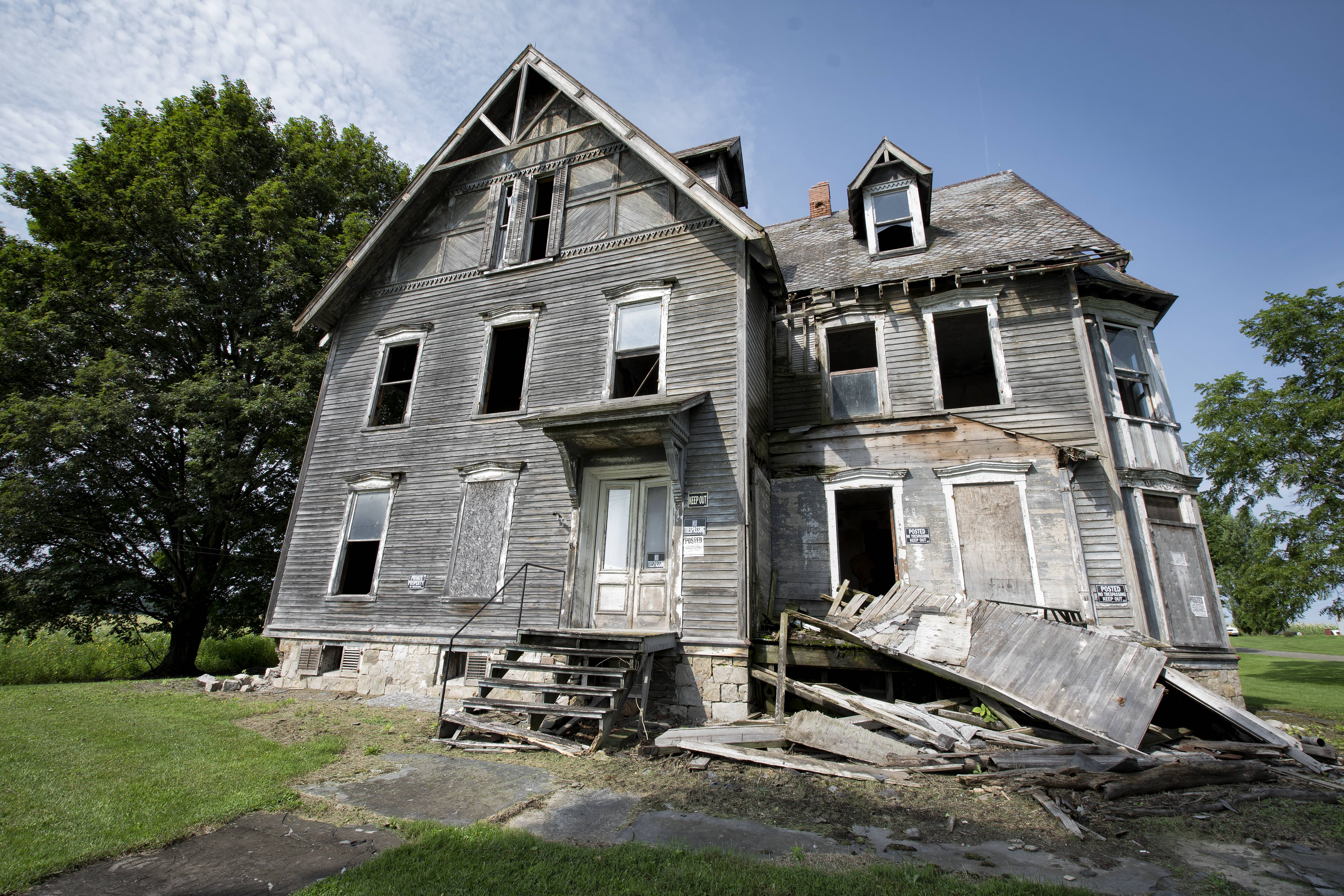 Free photo: Abandoned House - Abandoned, Damaged, House - Free Download
