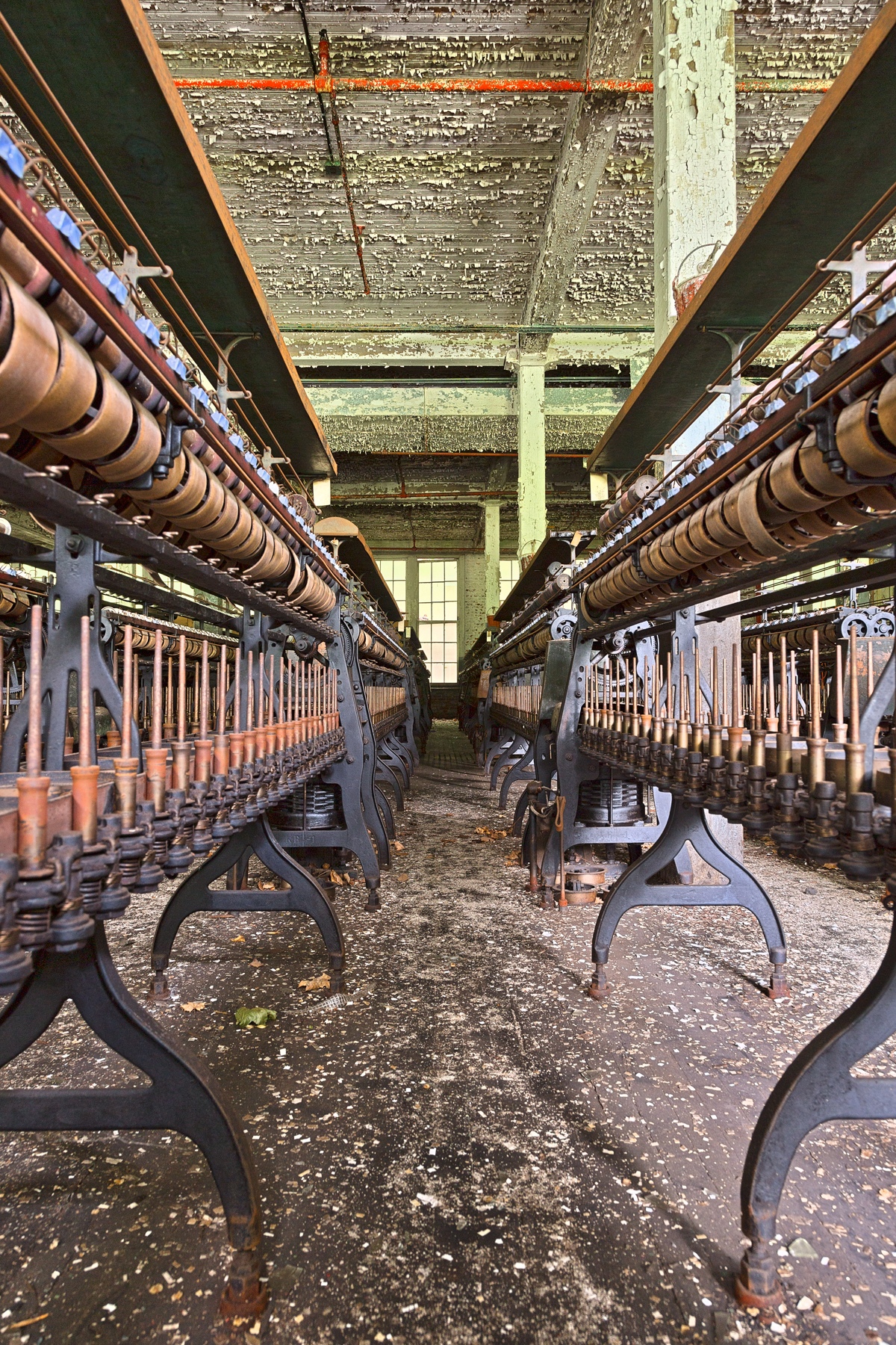 Abandoned silk mill - hdr photo