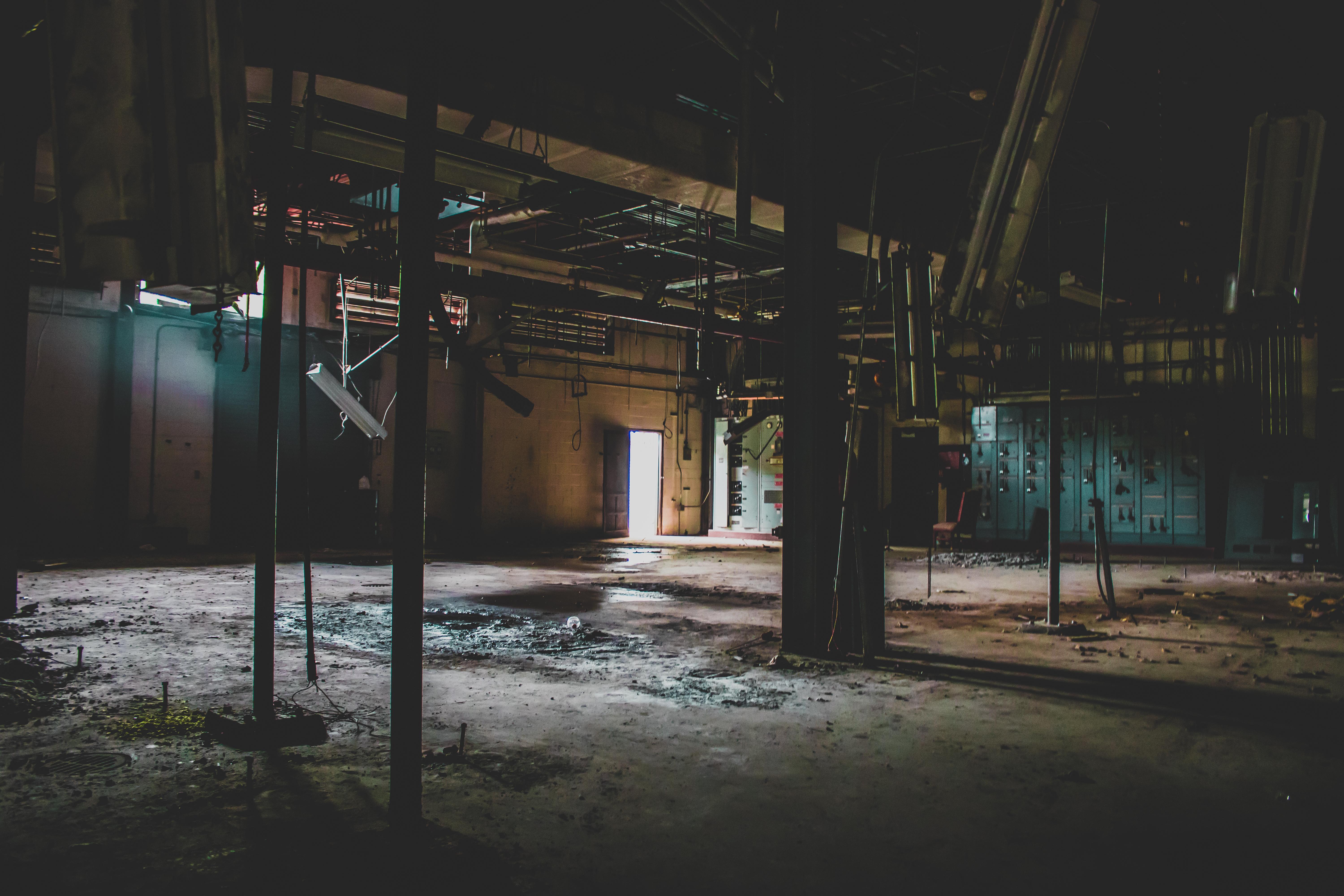Abandoned warehouse photo