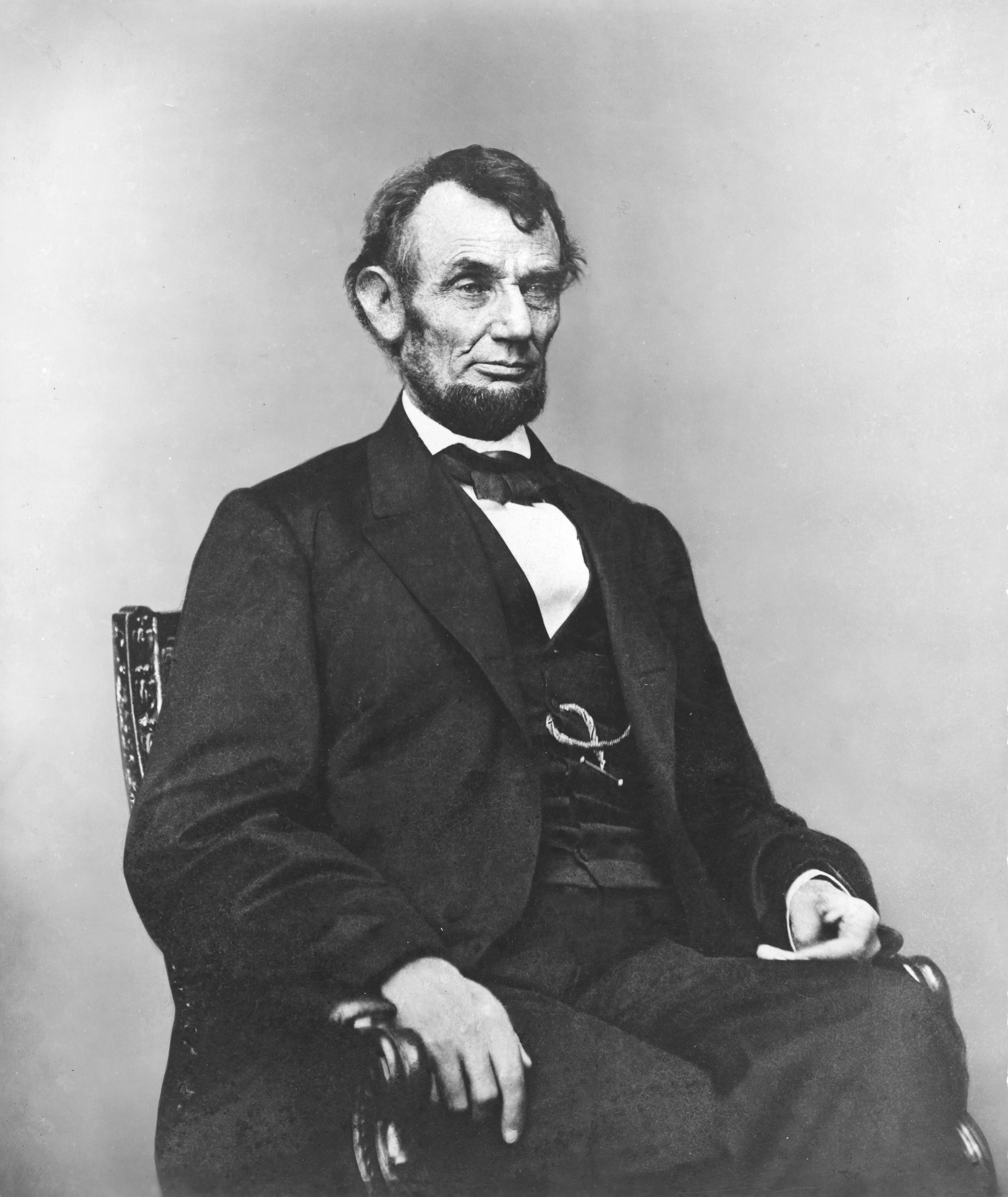 File:Abraham Lincoln seated, Feb 9, 1864.jpg - Wikimedia Commons