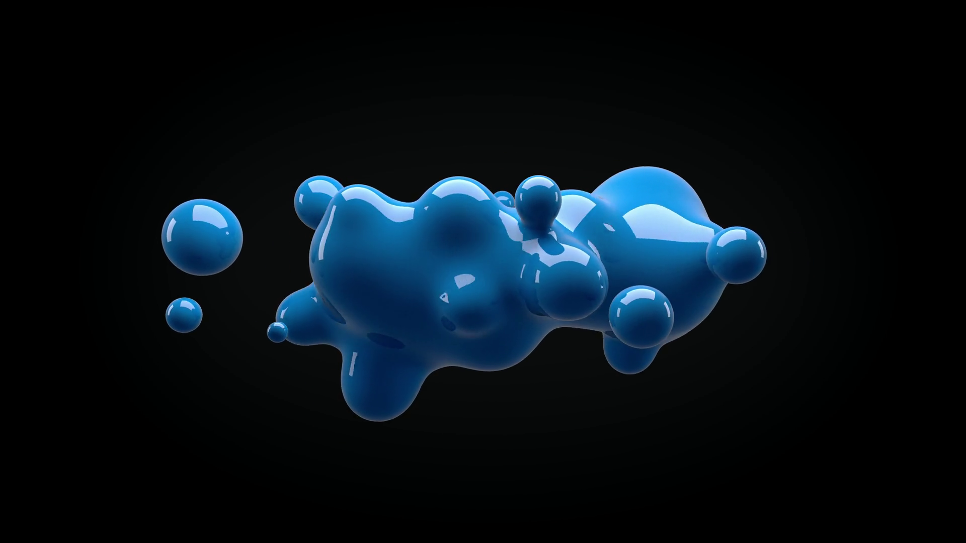 Abstract 3D render illustration - deformed figure isolated on a ...