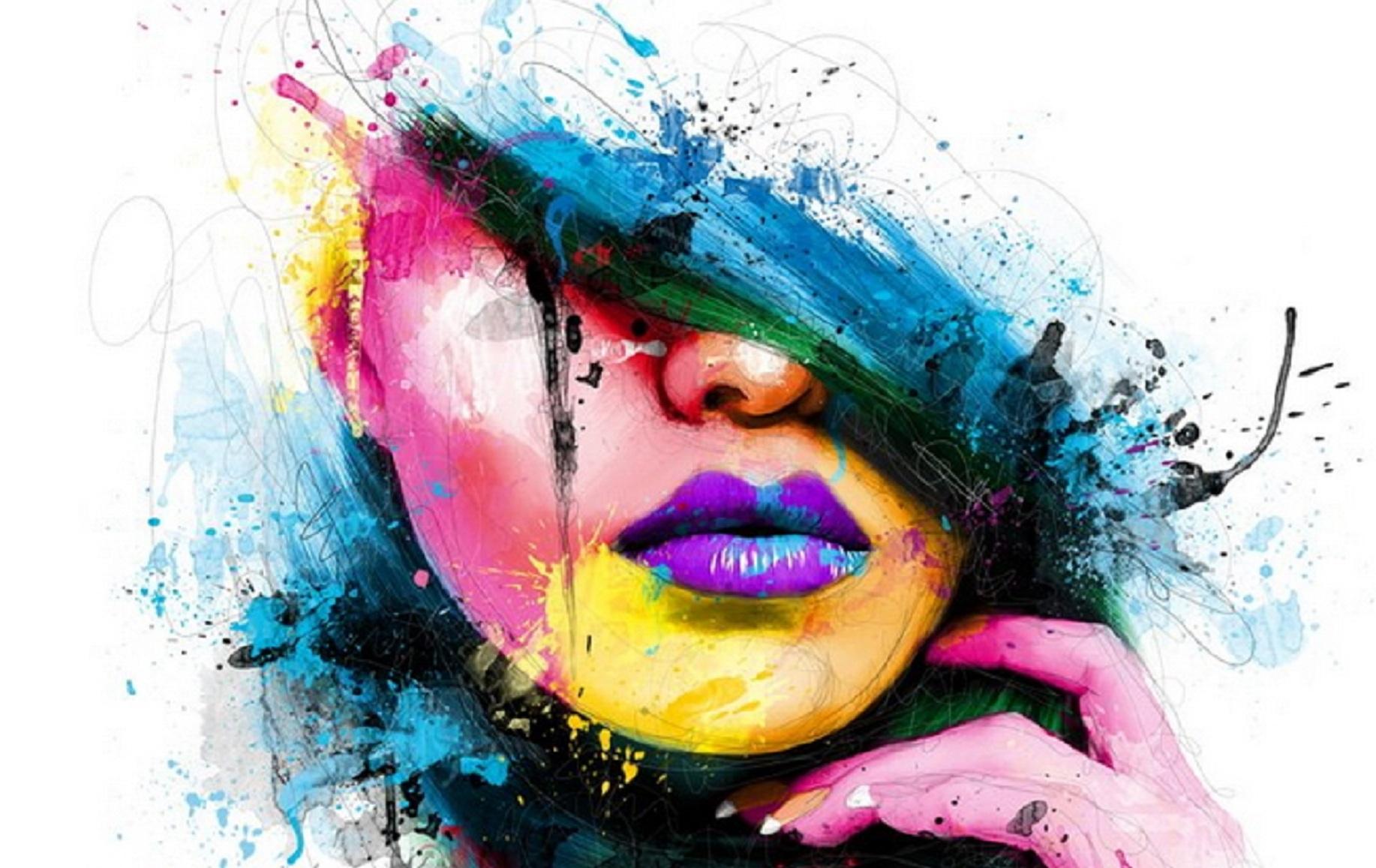 Abstract Art Faces Wallpaper 2014 | I HD Images