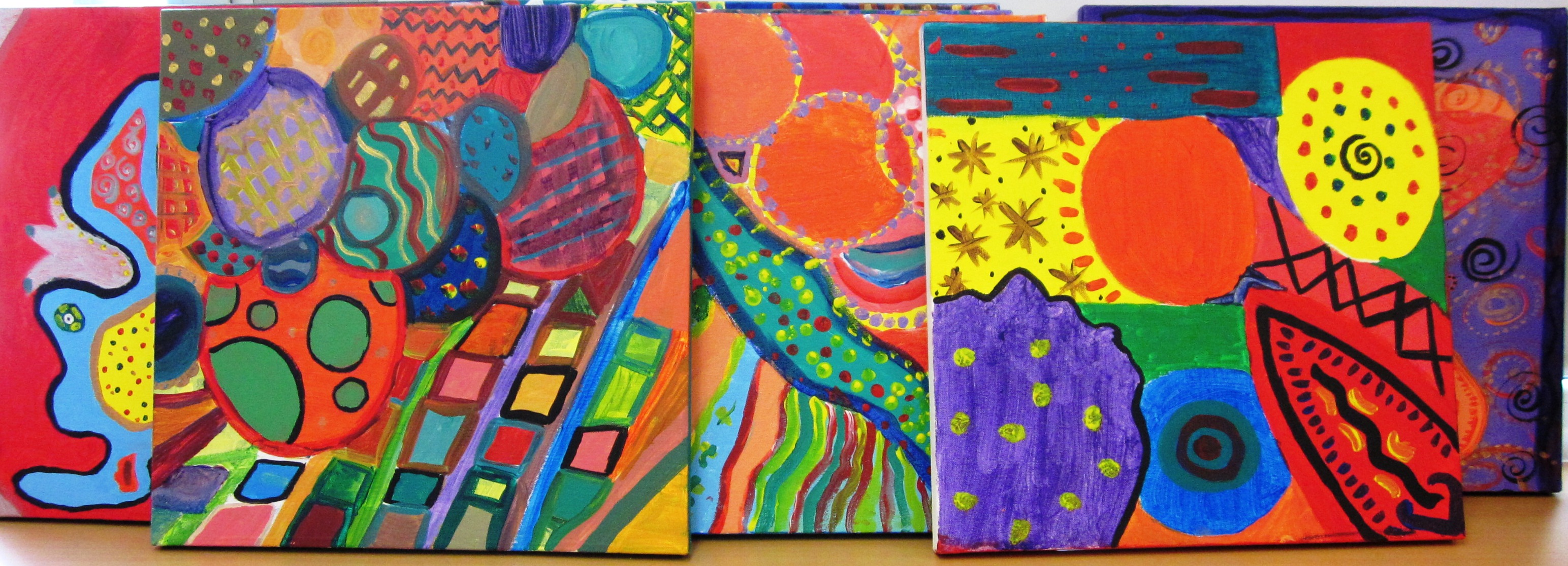 Gorgeous Abstract Art in Grade Seven | Alejandra Chavez