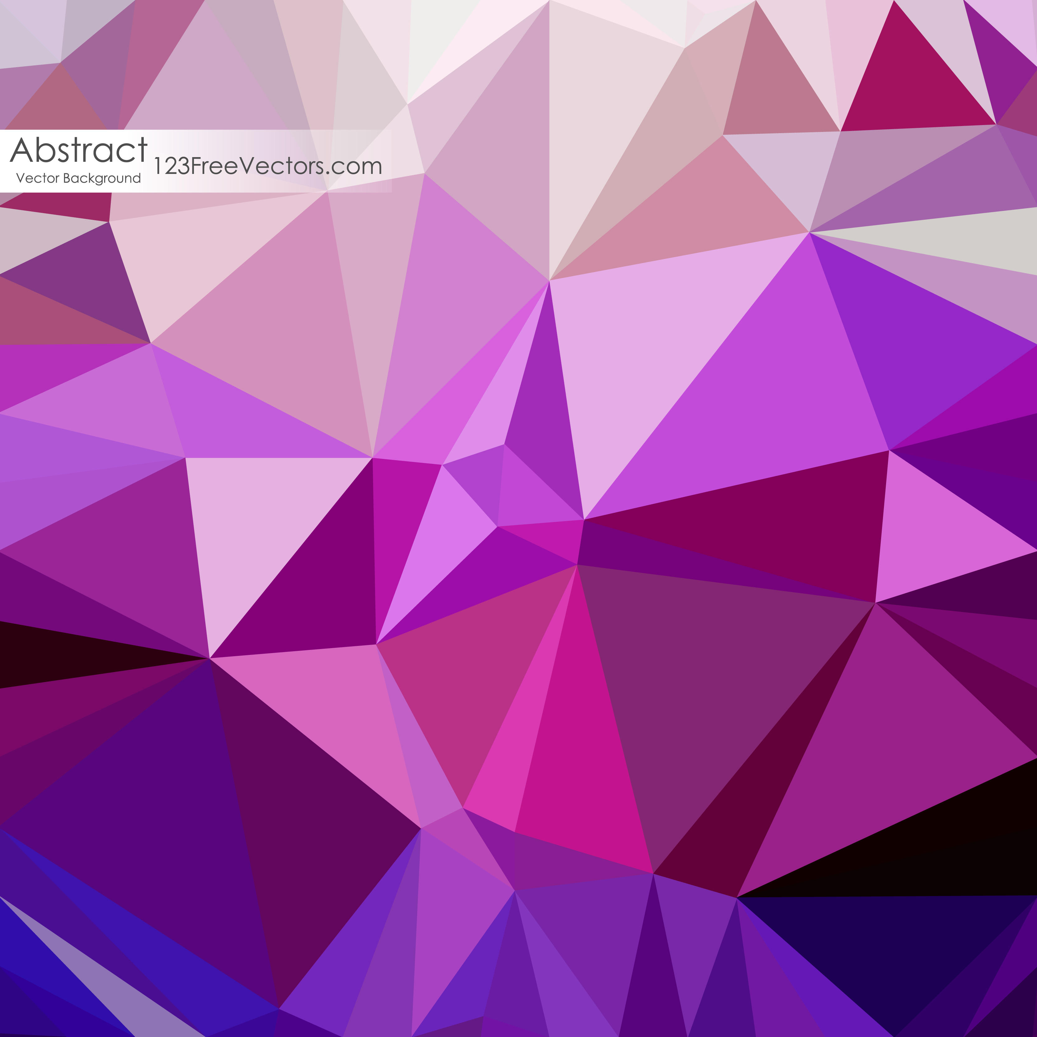 Red Purple Polygonal Abstract Background | 123Freevectors