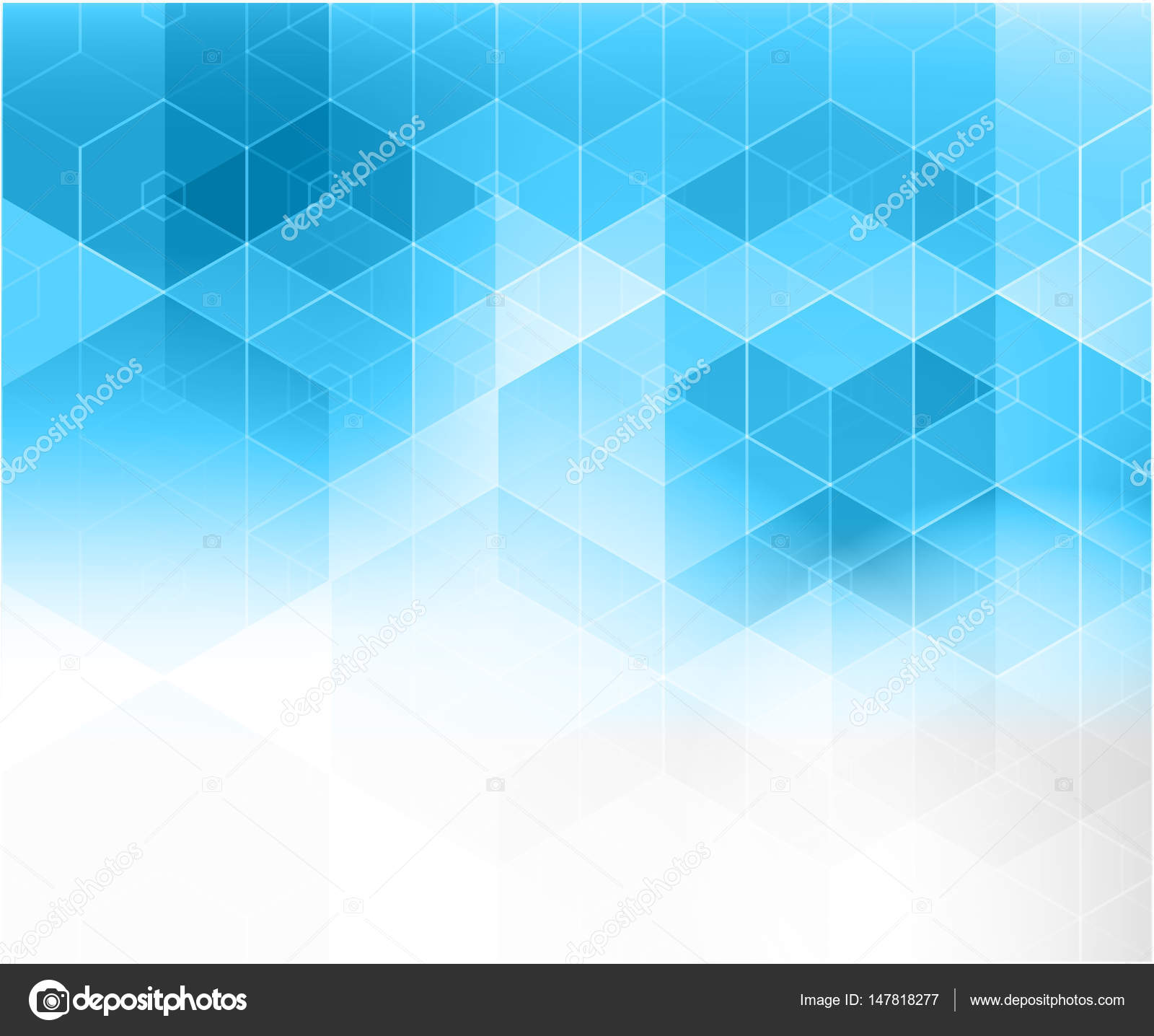 Vector illustration abstract background for your design hexagon ...