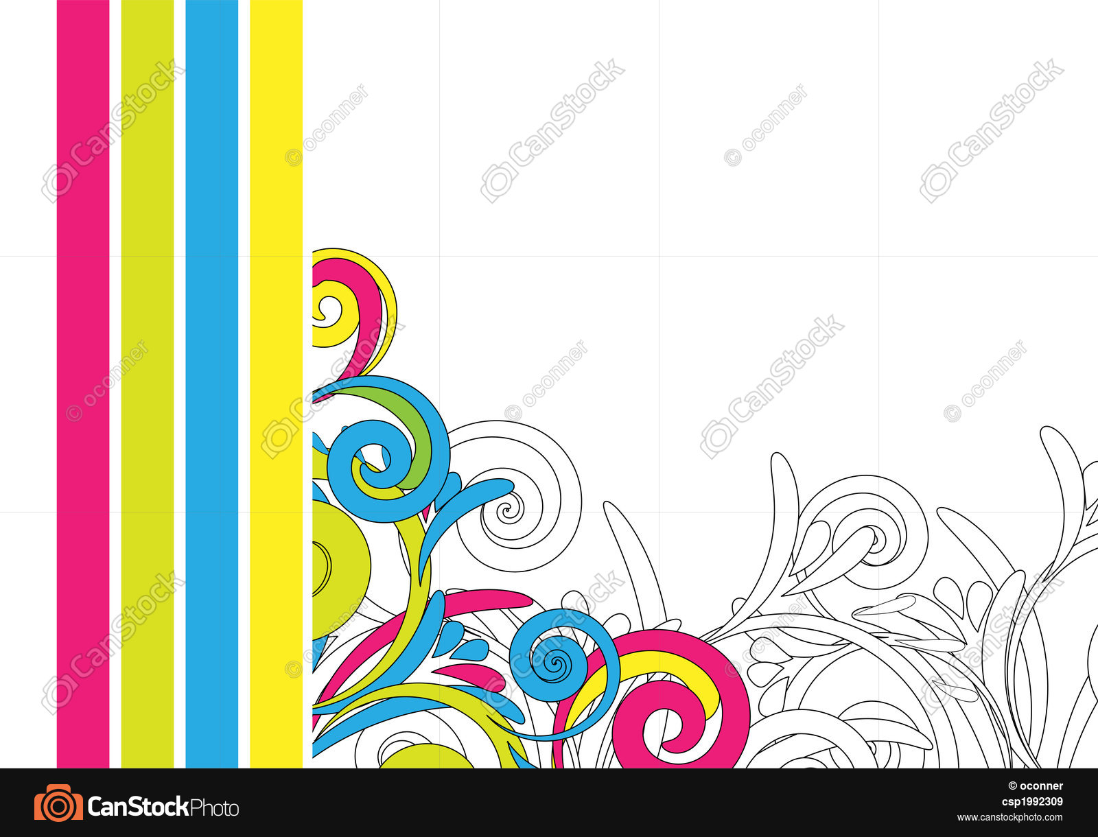 Colourful abstract background design stock illustration - Search ...