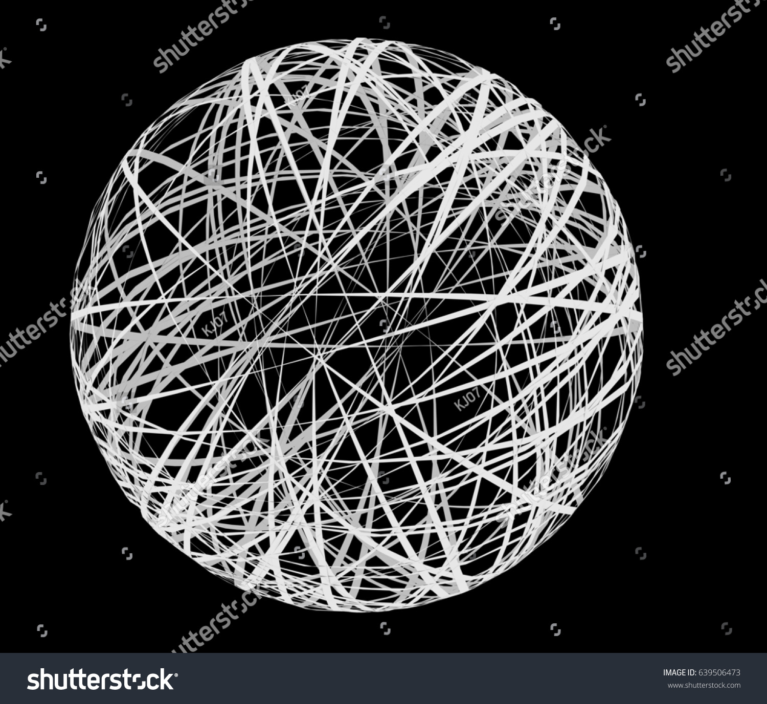 3d Rendering Abstract Ball Stock Illustration 639506473 - Shutterstock