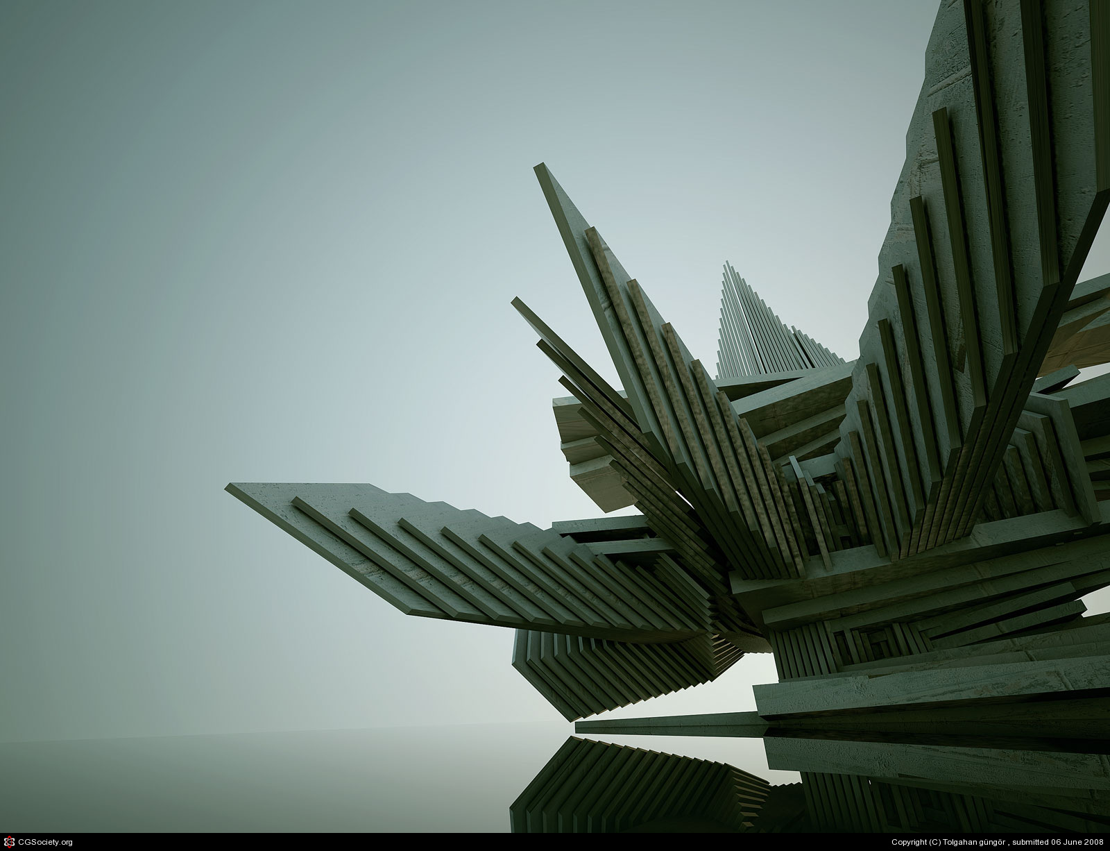 Abstract Building 2 by Tolgahan Gungor | 3D | CGSociety