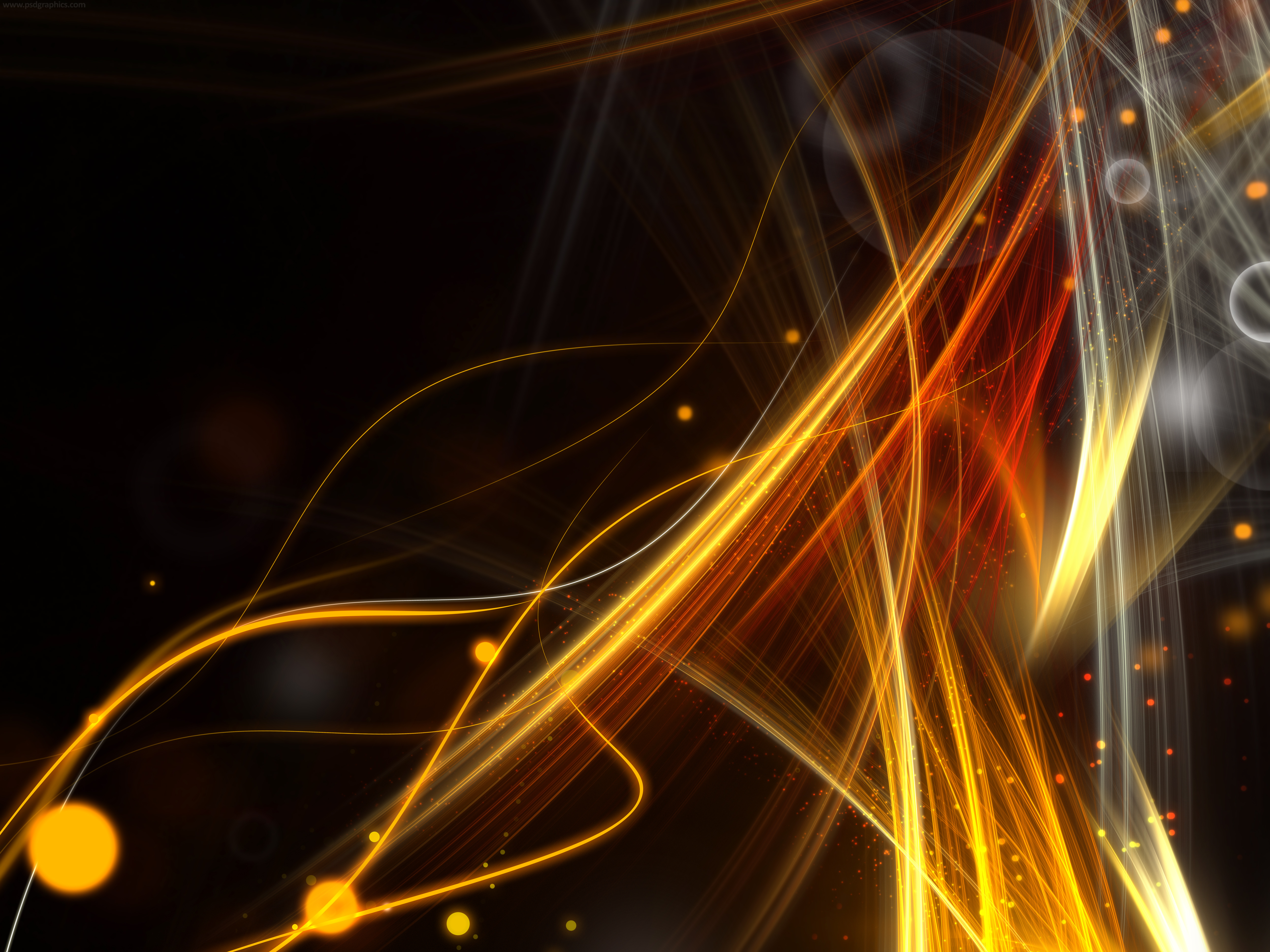 Abstract fire effects | PSDGraphics