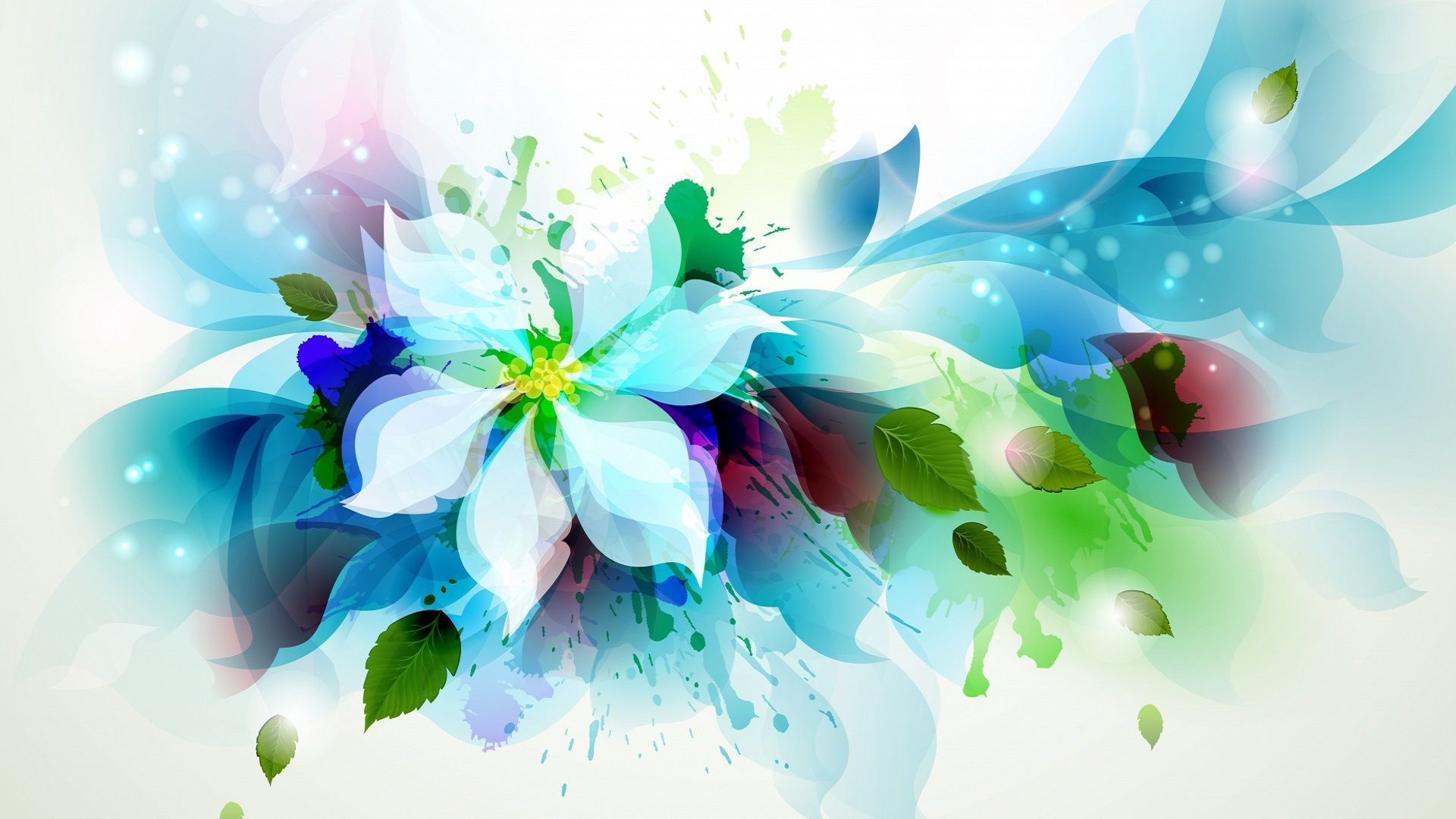 Abstract Flower Backgrounds 4K Download