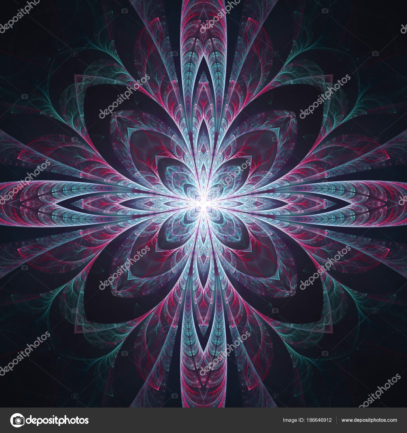 Abstract fractal art — Stock Photo © Albisoima #186646912
