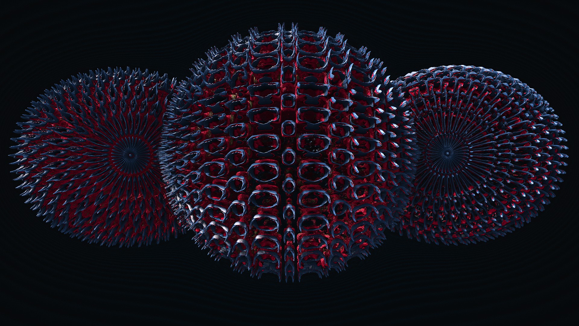 3d fractal render digital art abstract wallpaper and background