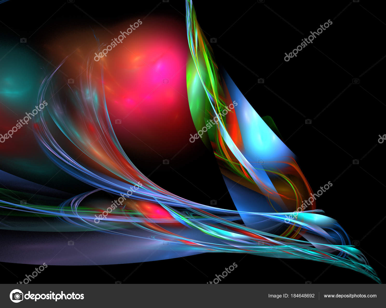 Abstract fractal background — Stock Photo © deltaoff #184648692