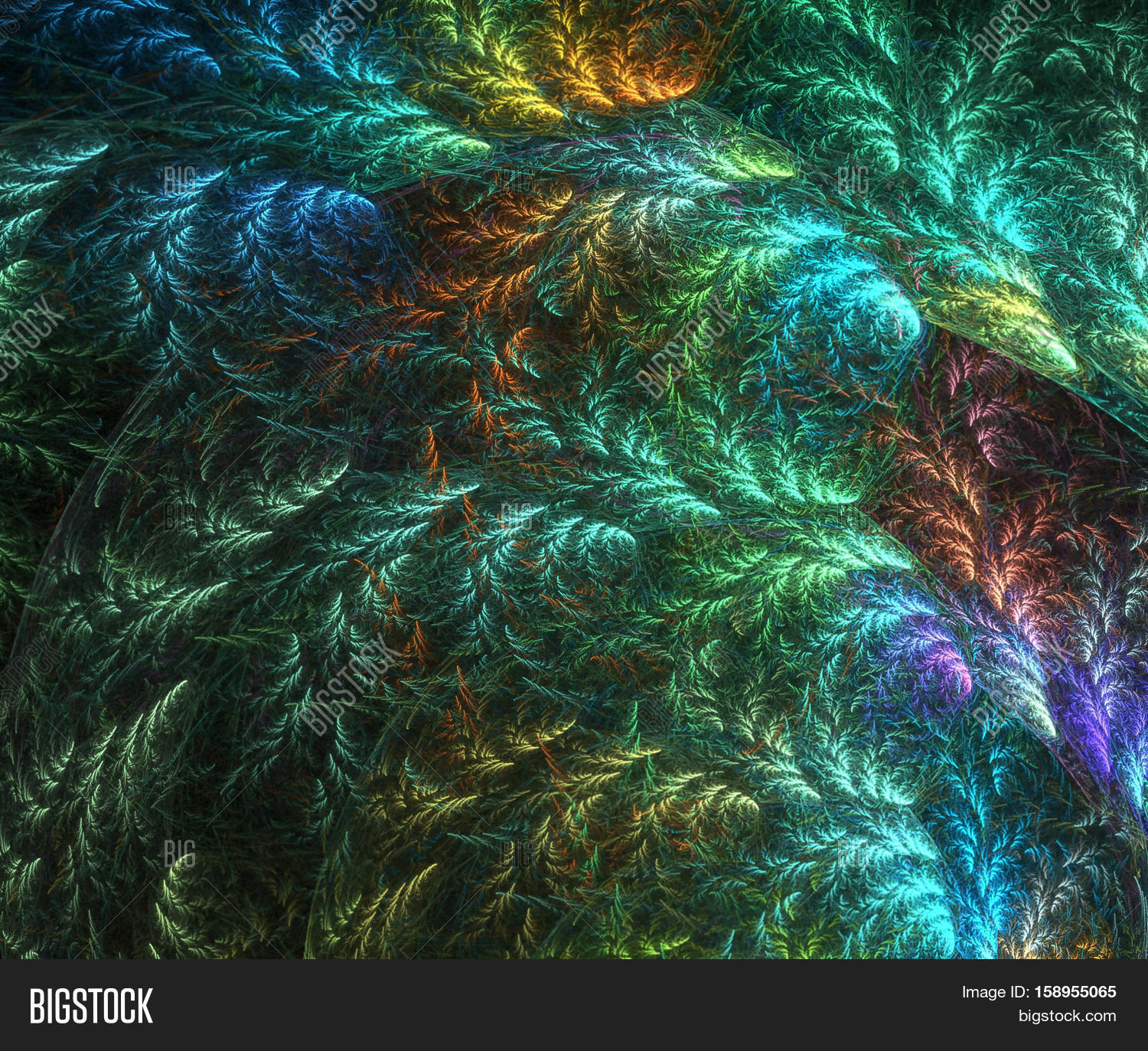 Abstract Fractal Background - Image & Photo | Bigstock