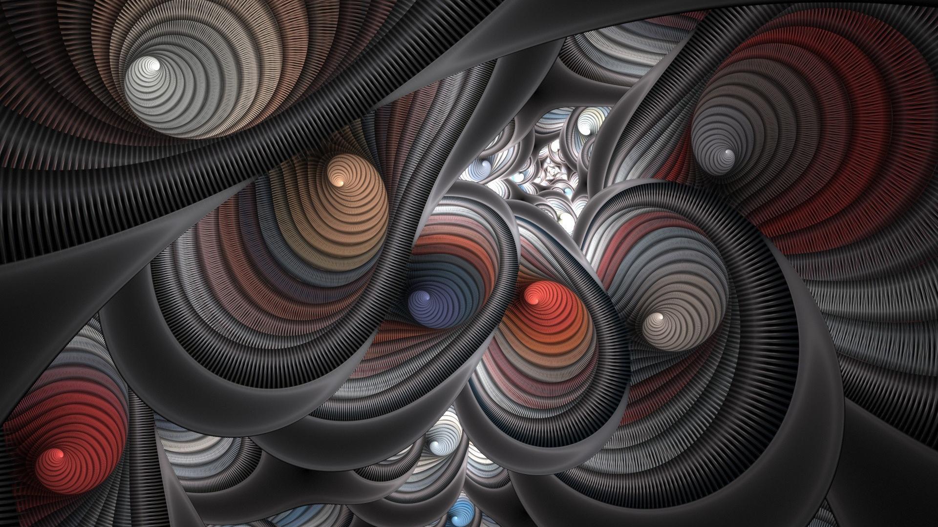 Abstract fractals fractal wallpaper | (78379)
