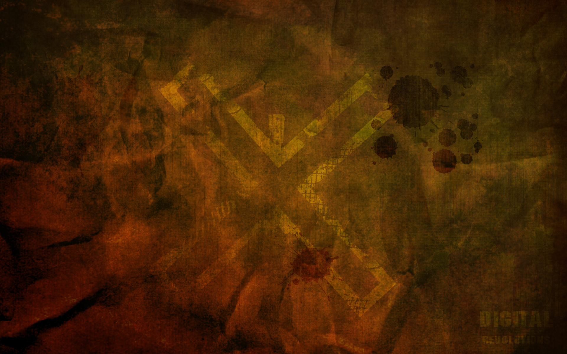 X - Abstract Grunge Wallpaper | Digital Revolutions