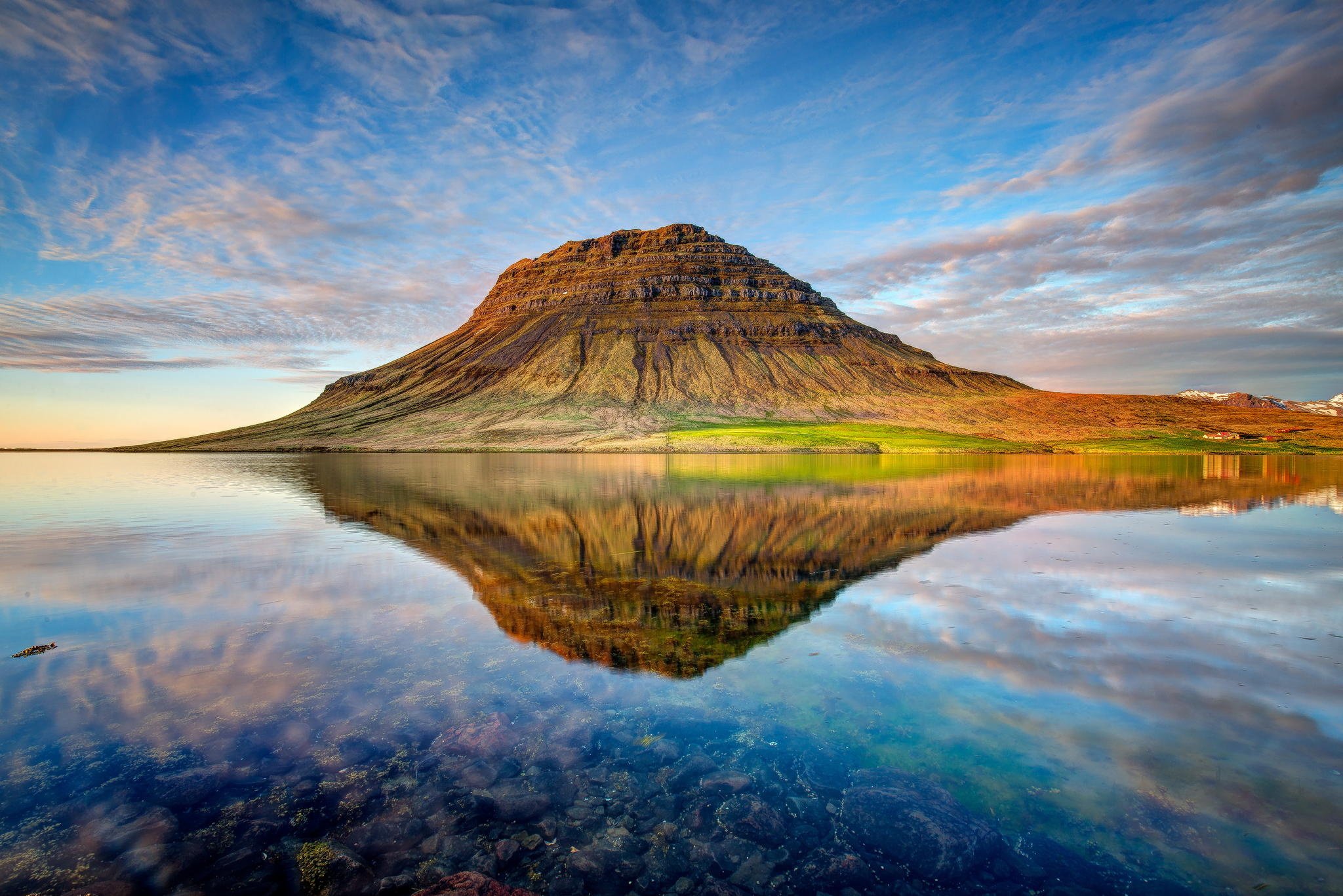 nature, reflection,hd wallpaper, clouds, amazing, mountain, iceland ...
